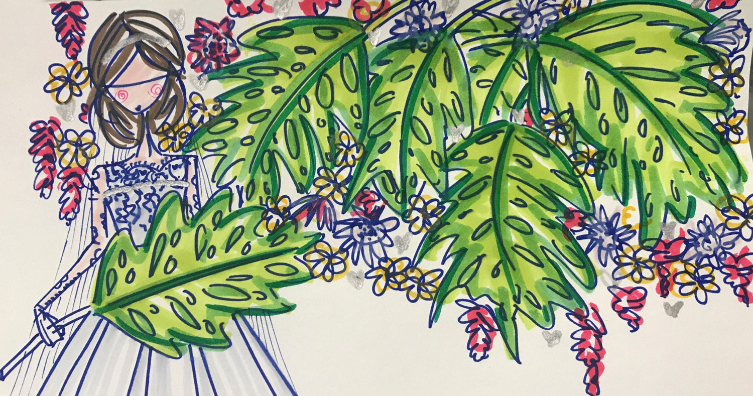 Crazy for: Glam tropical