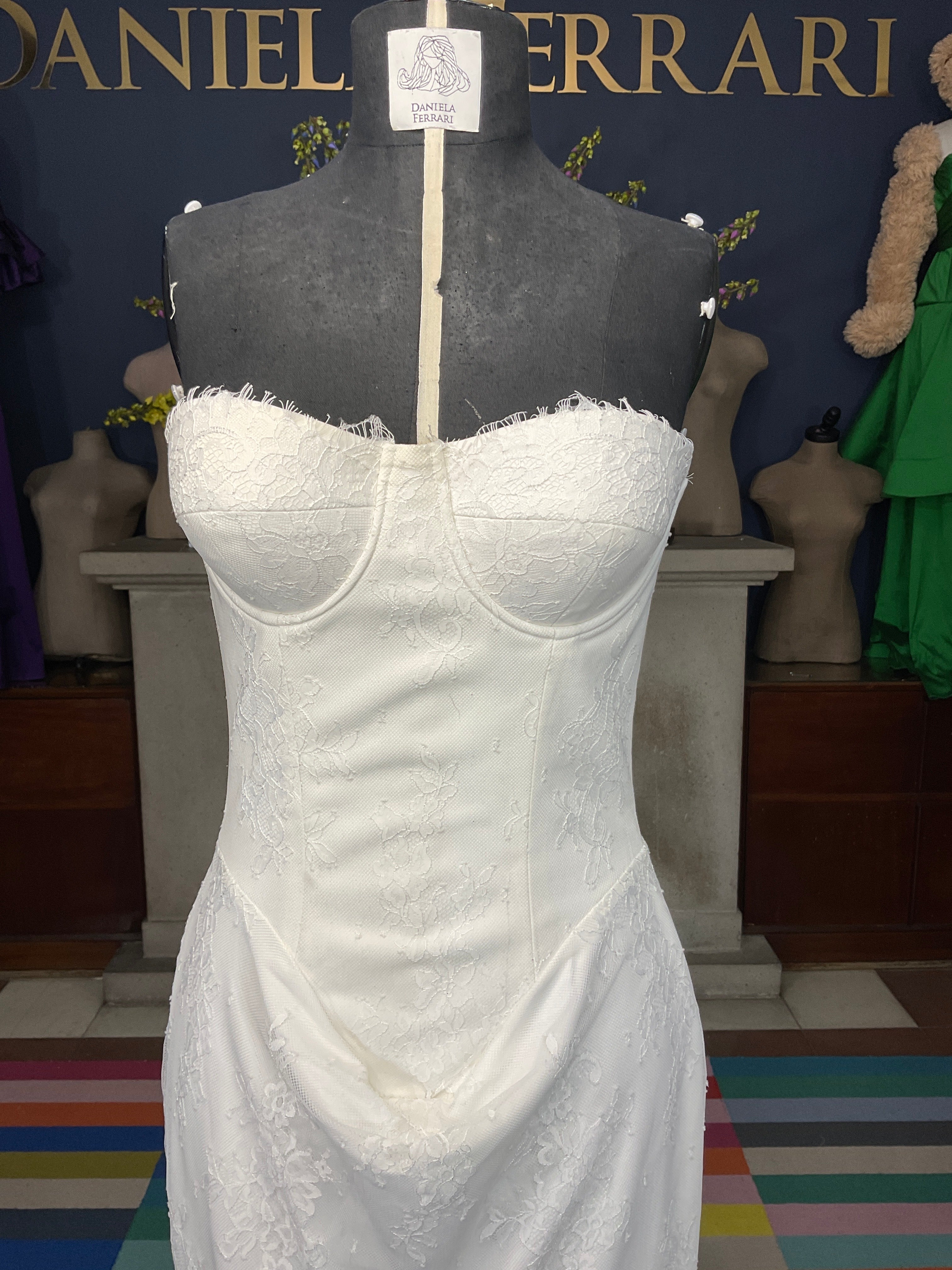 Alessandra Long Vestido de Novia