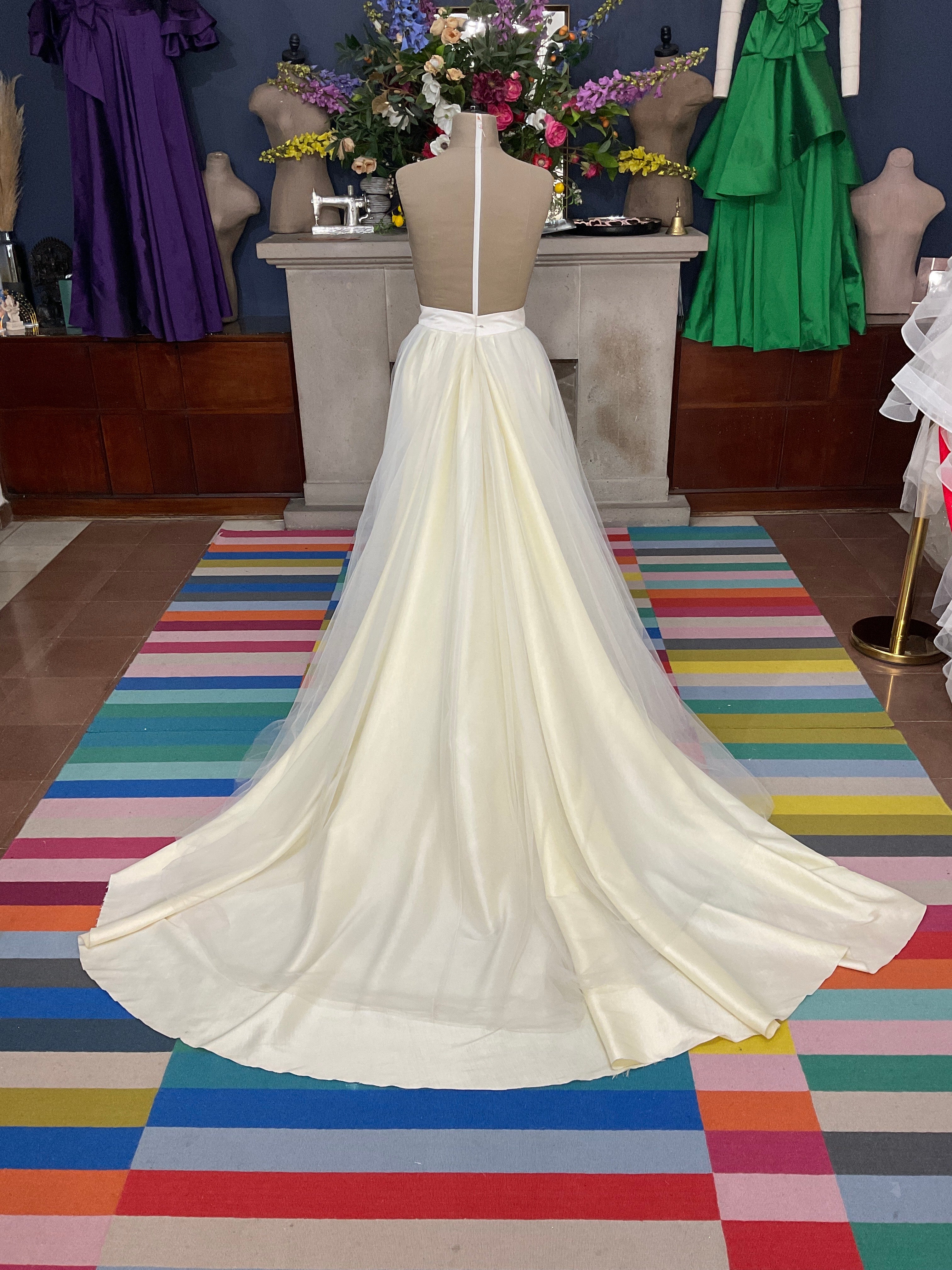 Falda Liliane blanco