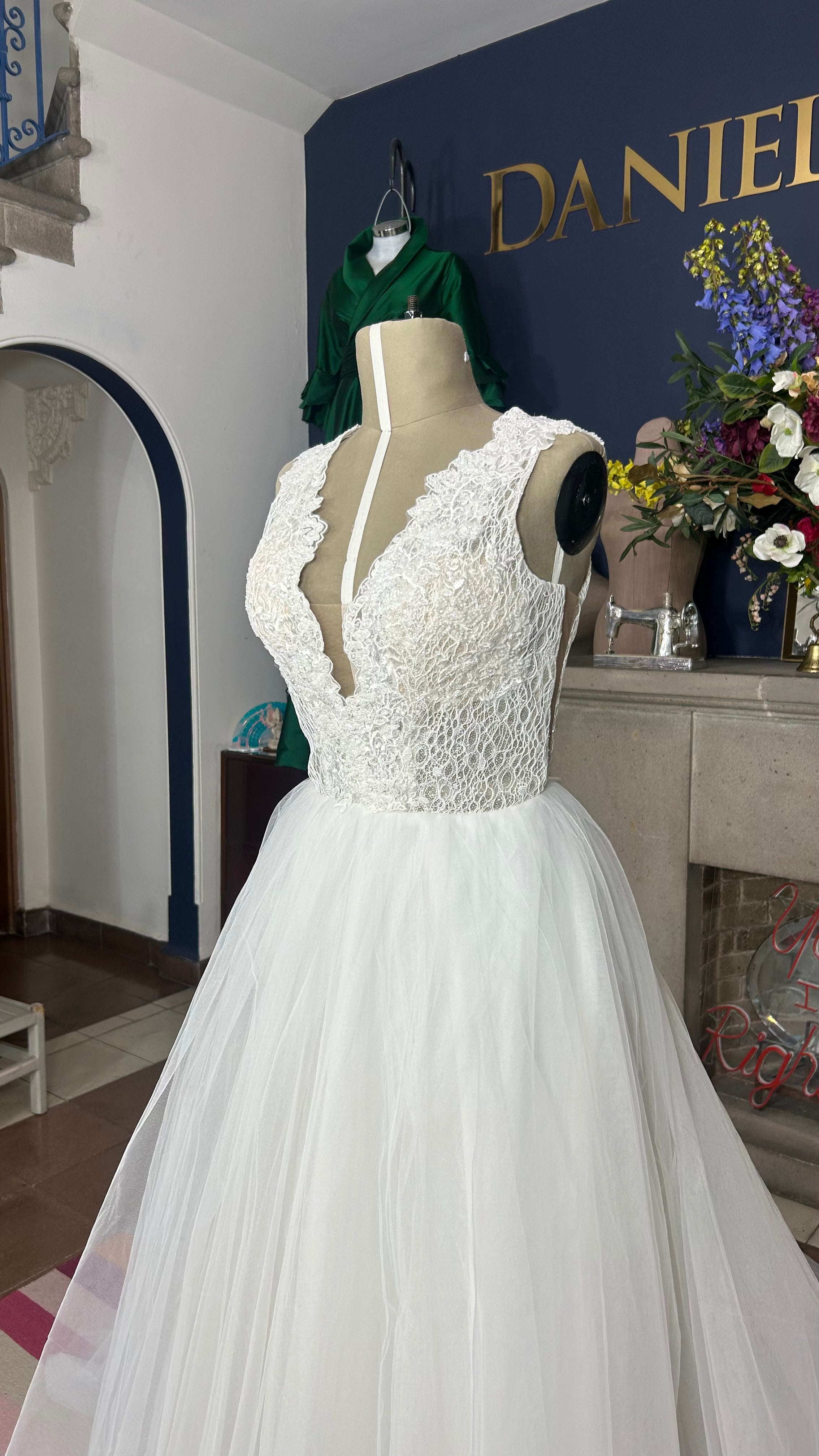 Uma Vestido de novia