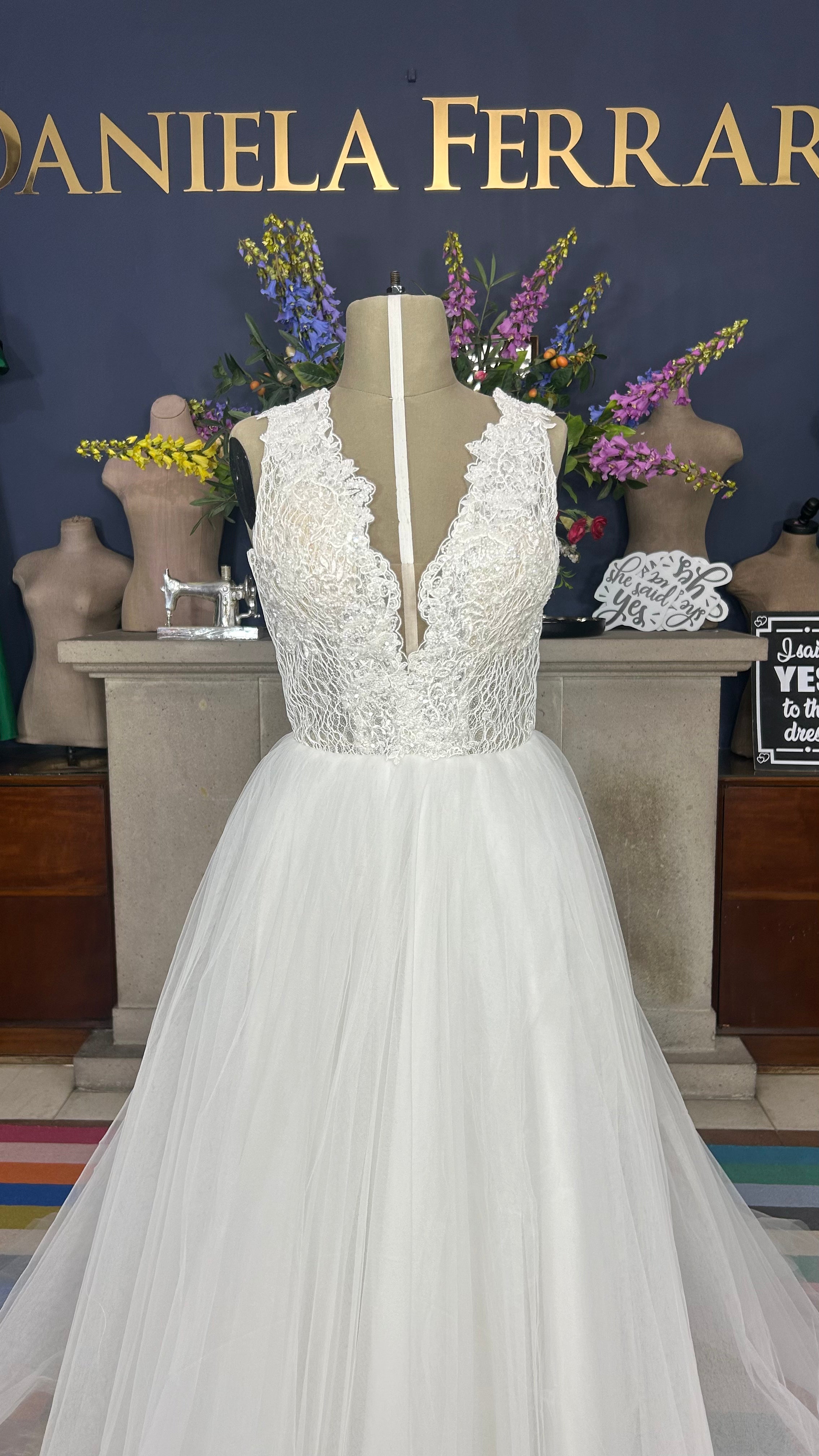 Uma Vestido de novia