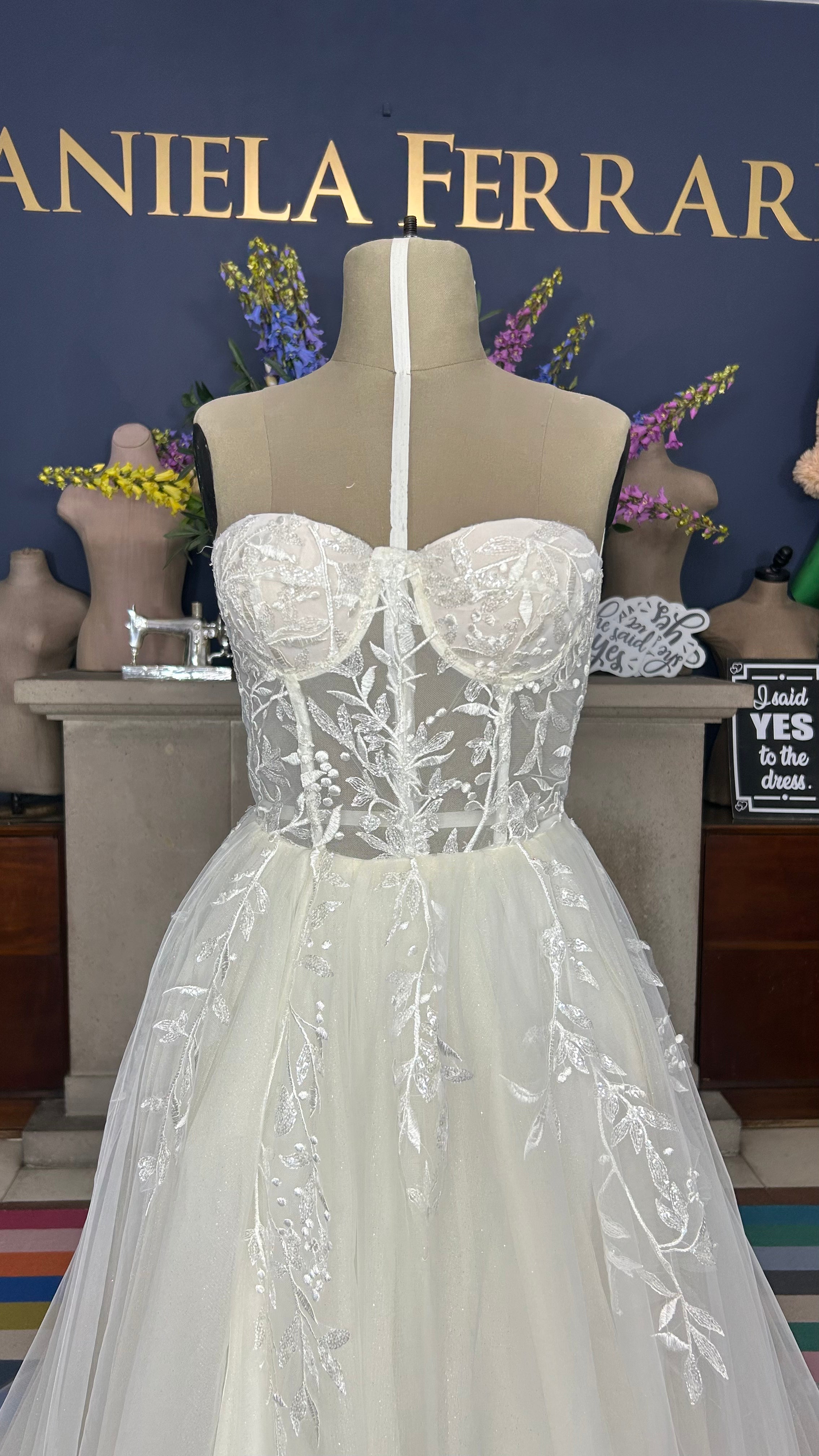 Claudine Vestido de Novia