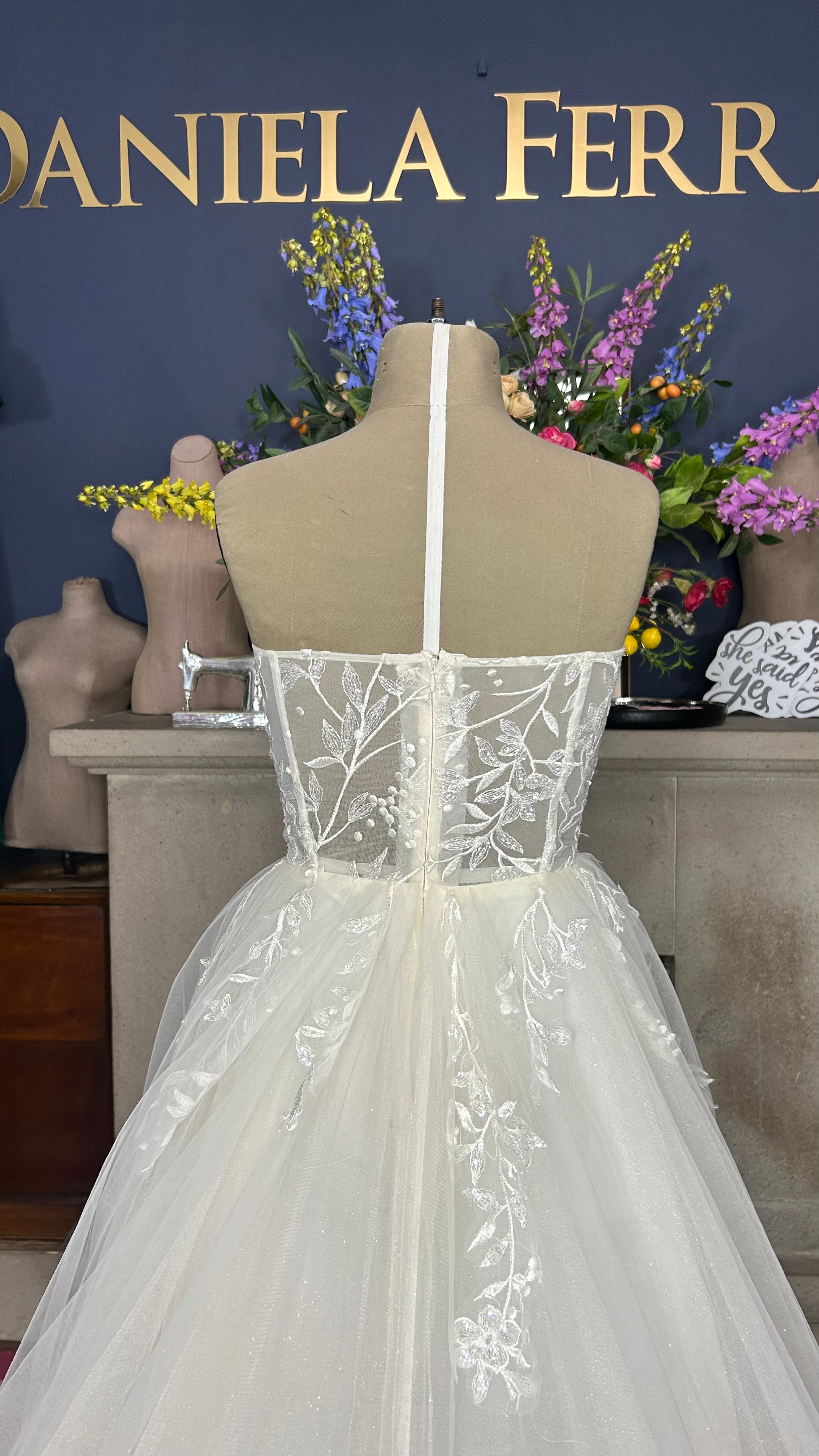 Claudine Vestido de Novia