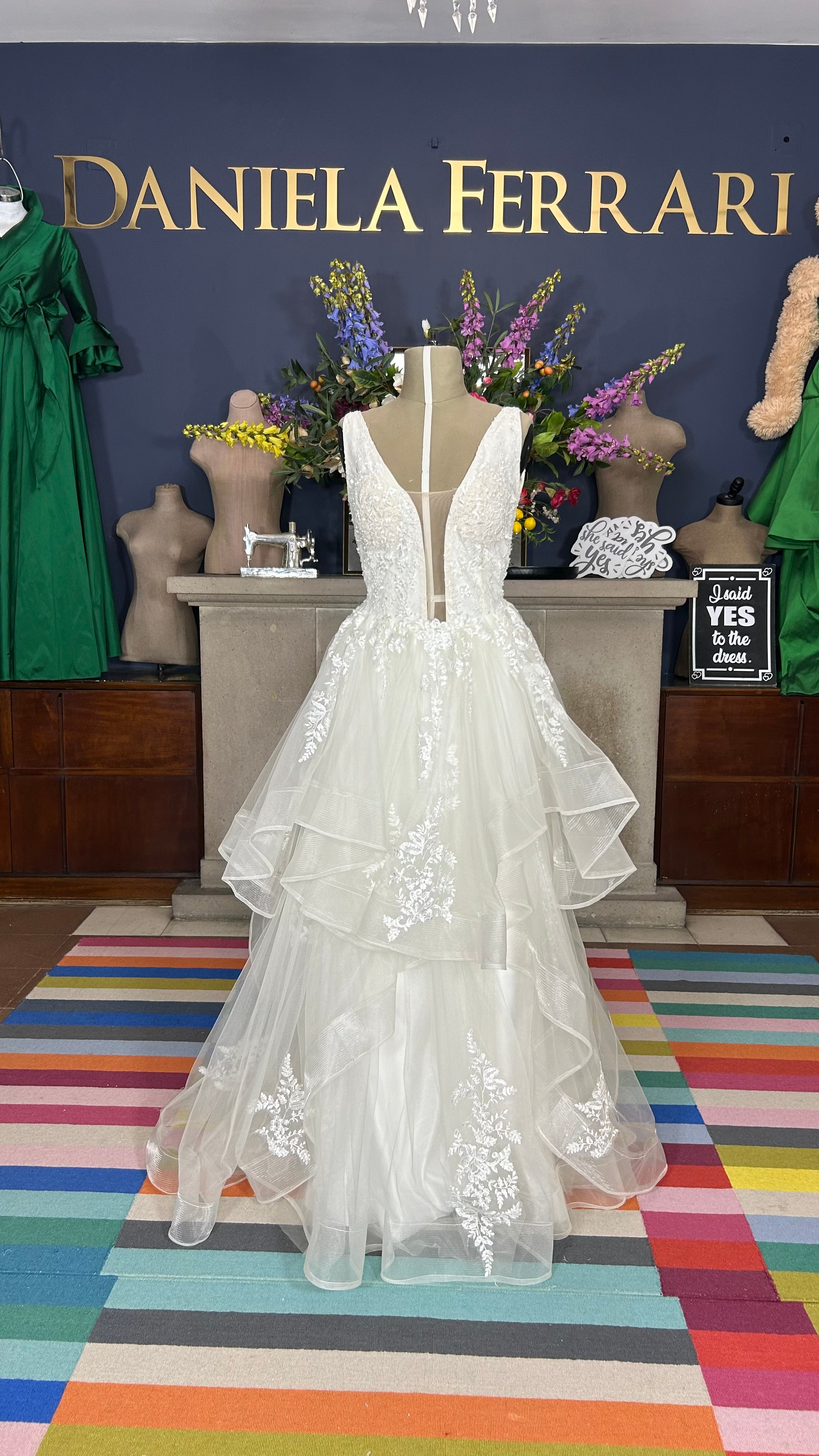Ivory Vestido de Novia