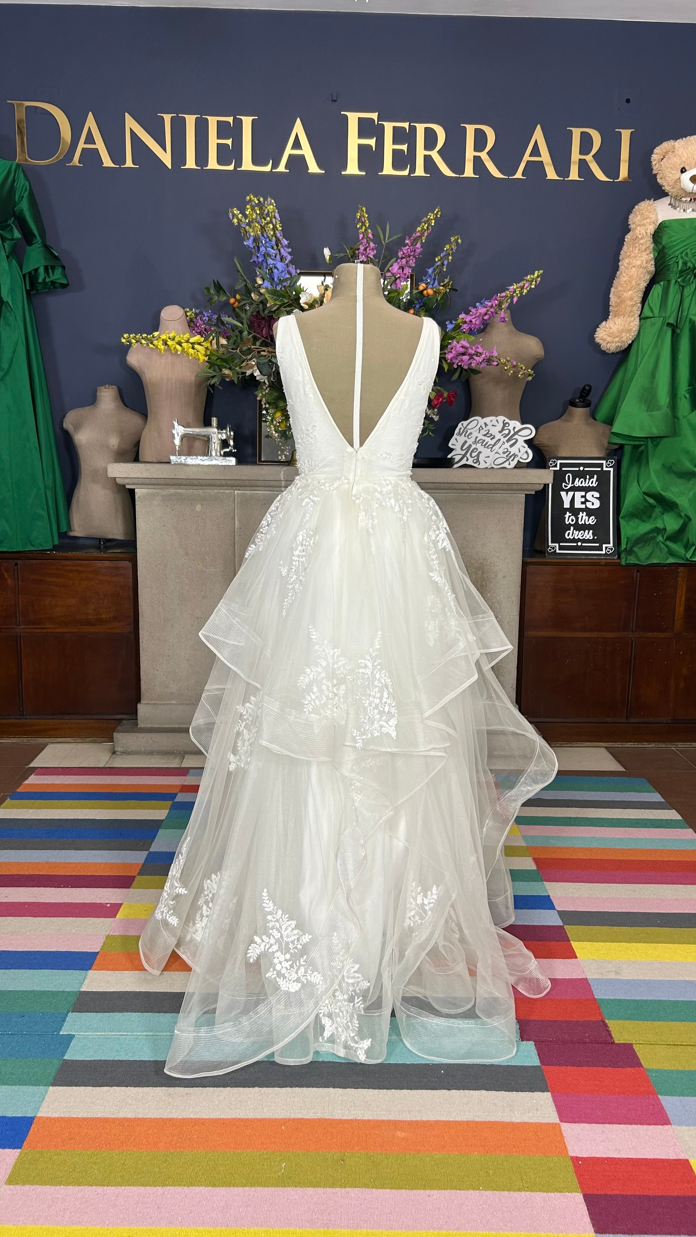 Ivory Vestido de Novia