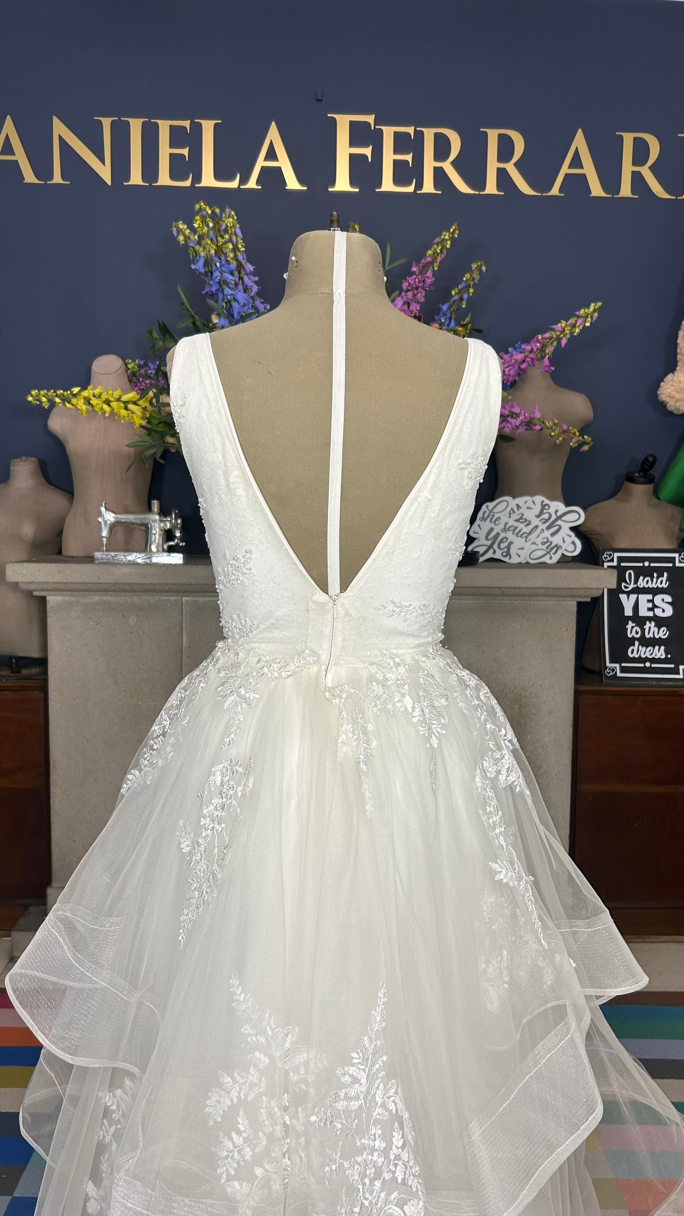 Ivory Vestido de Novia