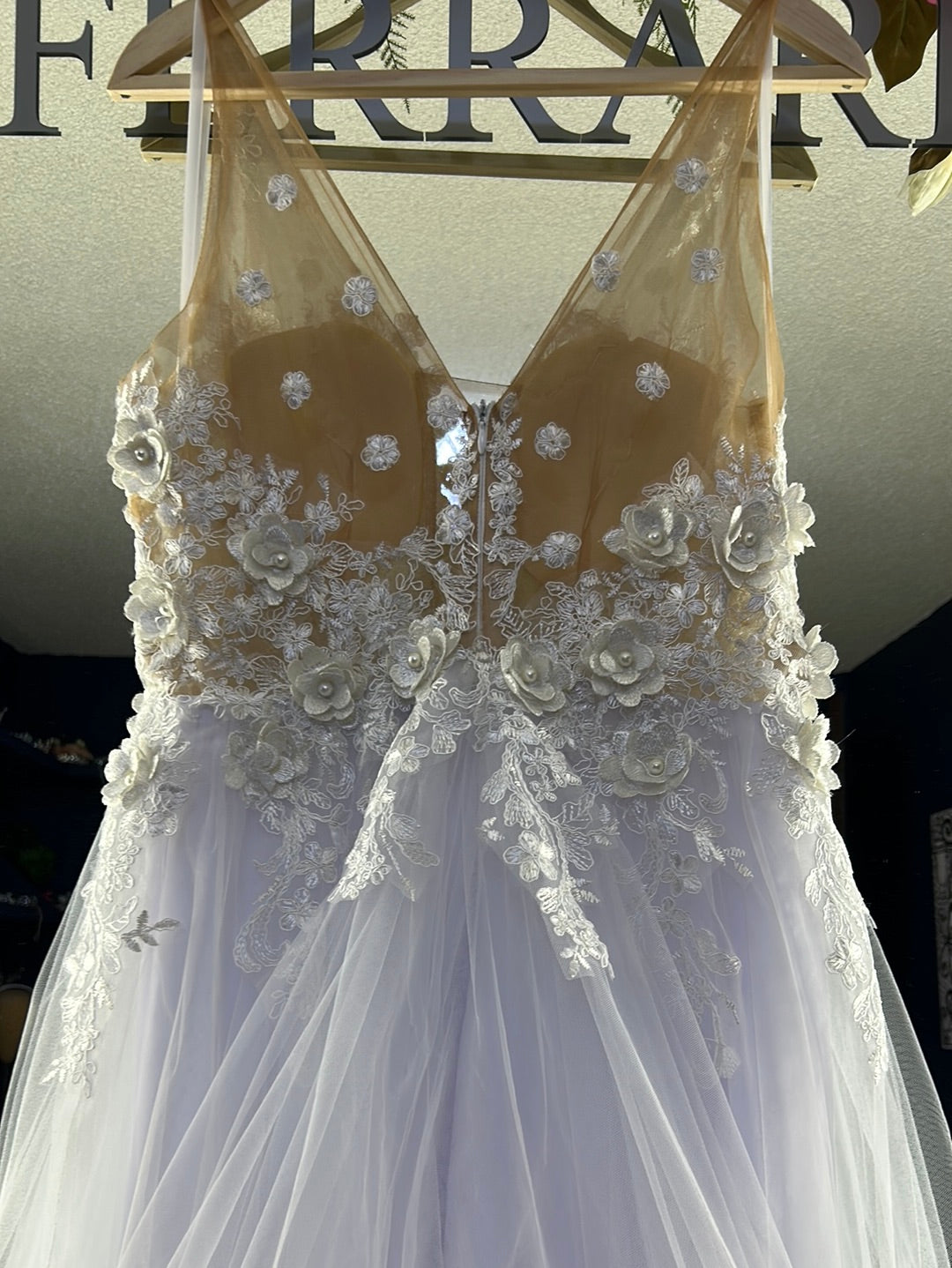 Joaquina vestido de novia