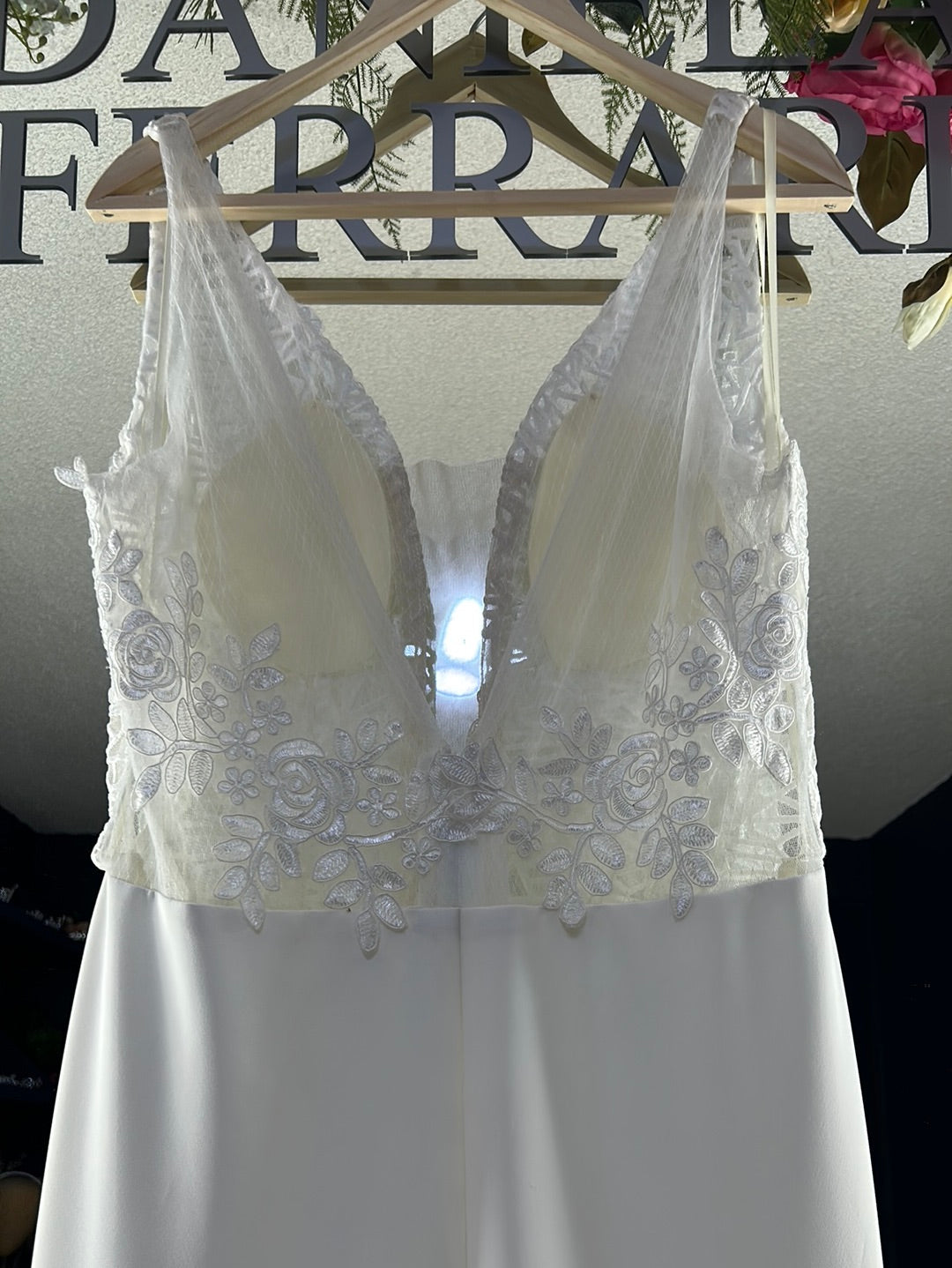 Finn vestido de novia