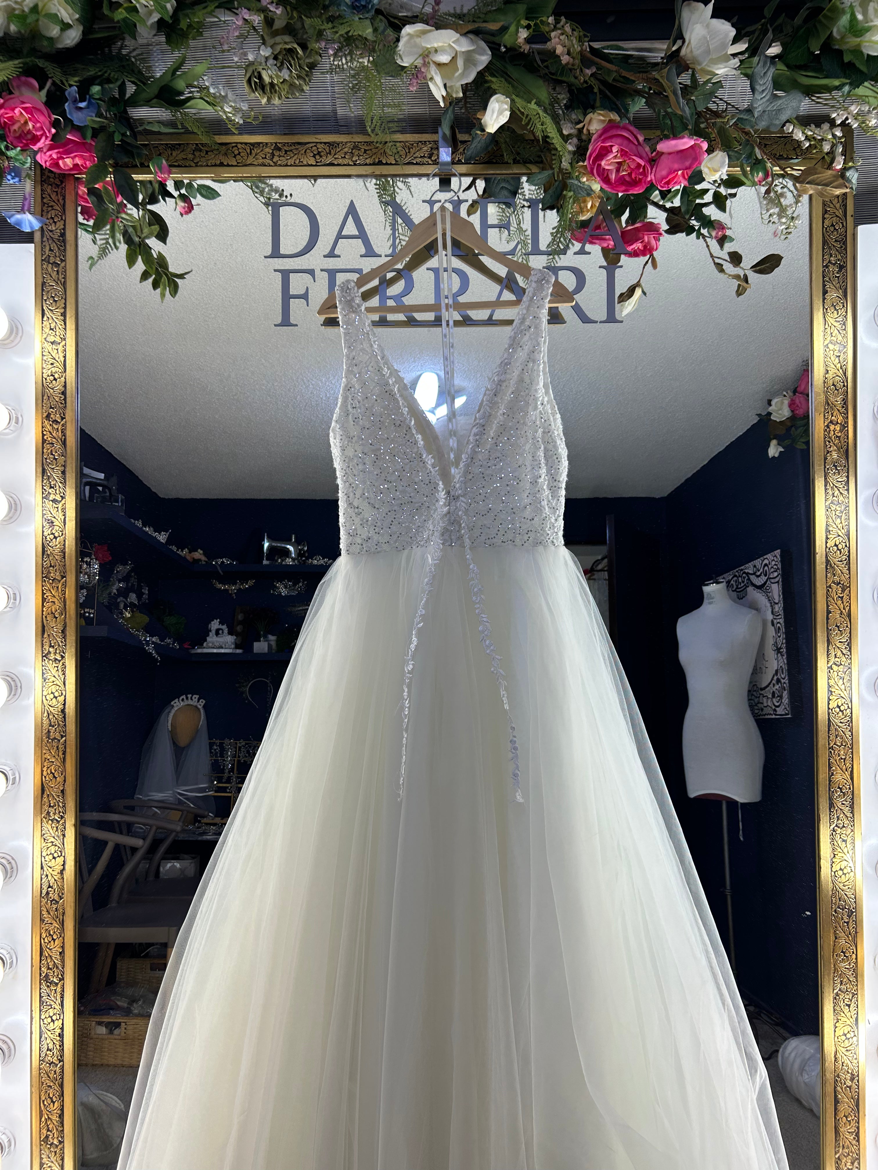 Reid vestido de novia