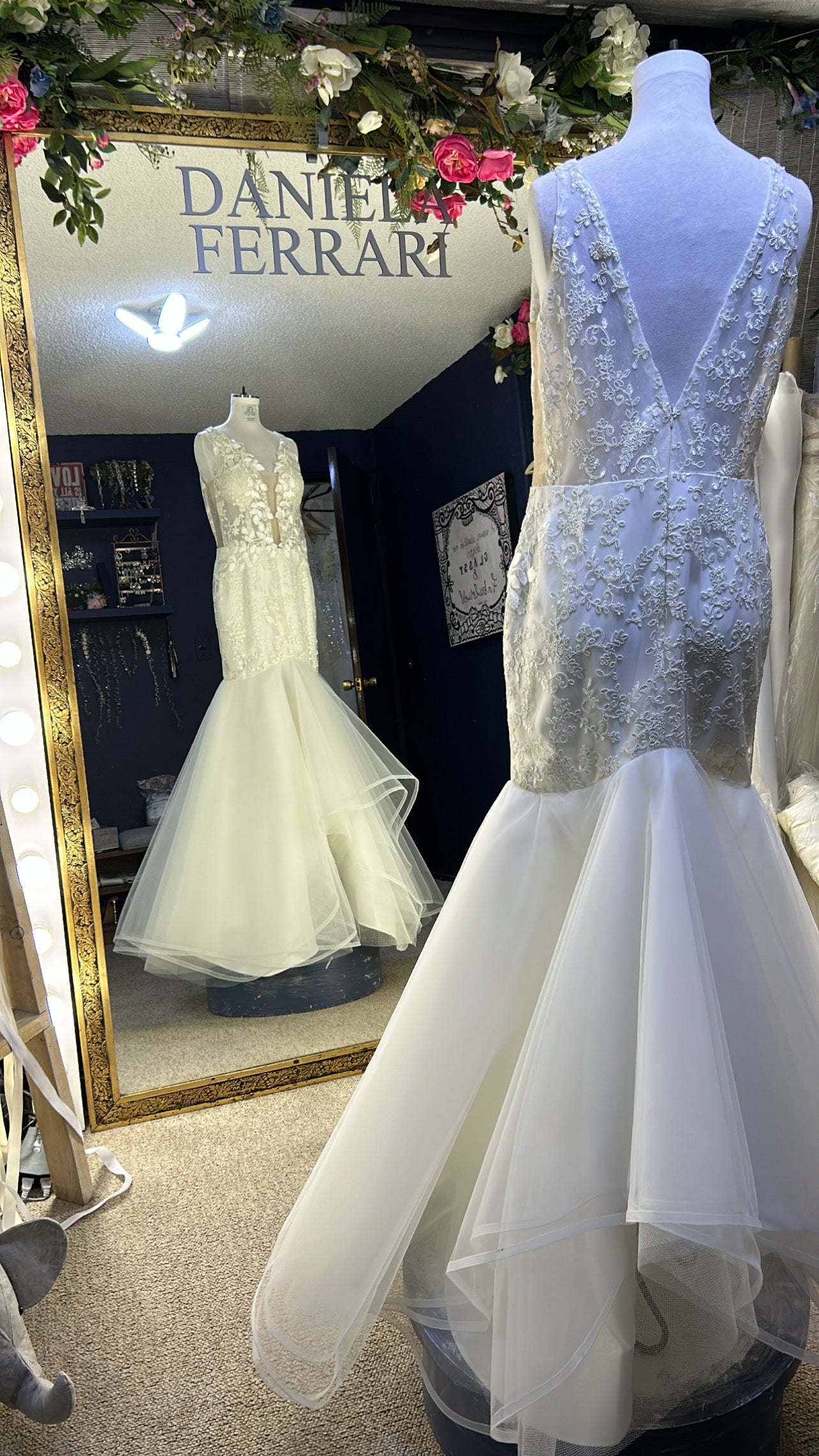 Cammellia vestido de novia