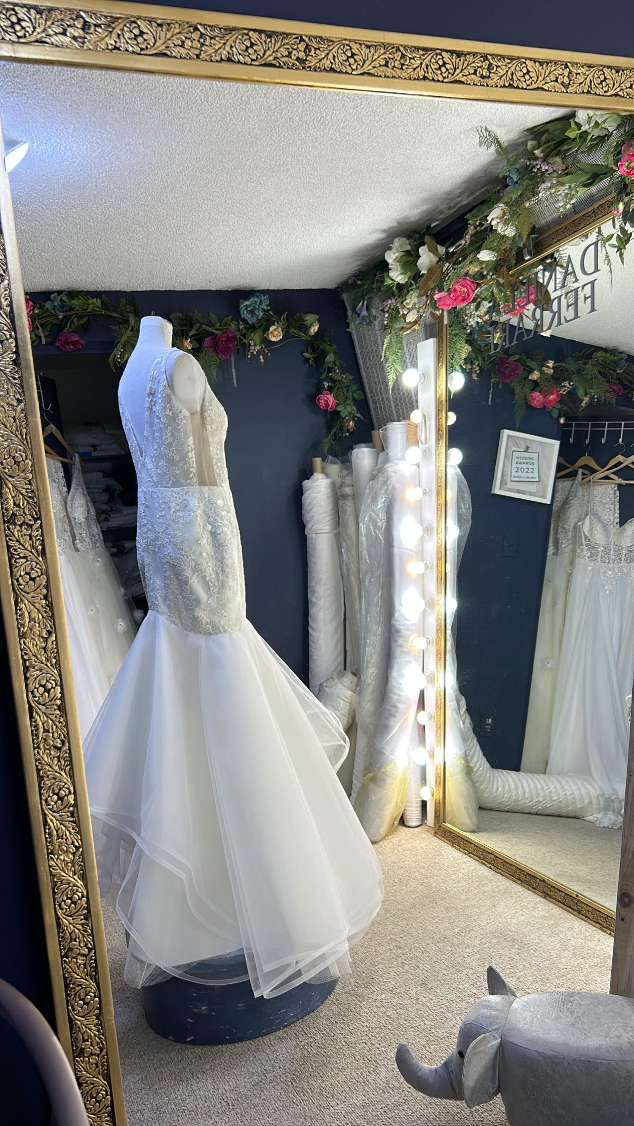 Cammellia vestido de novia