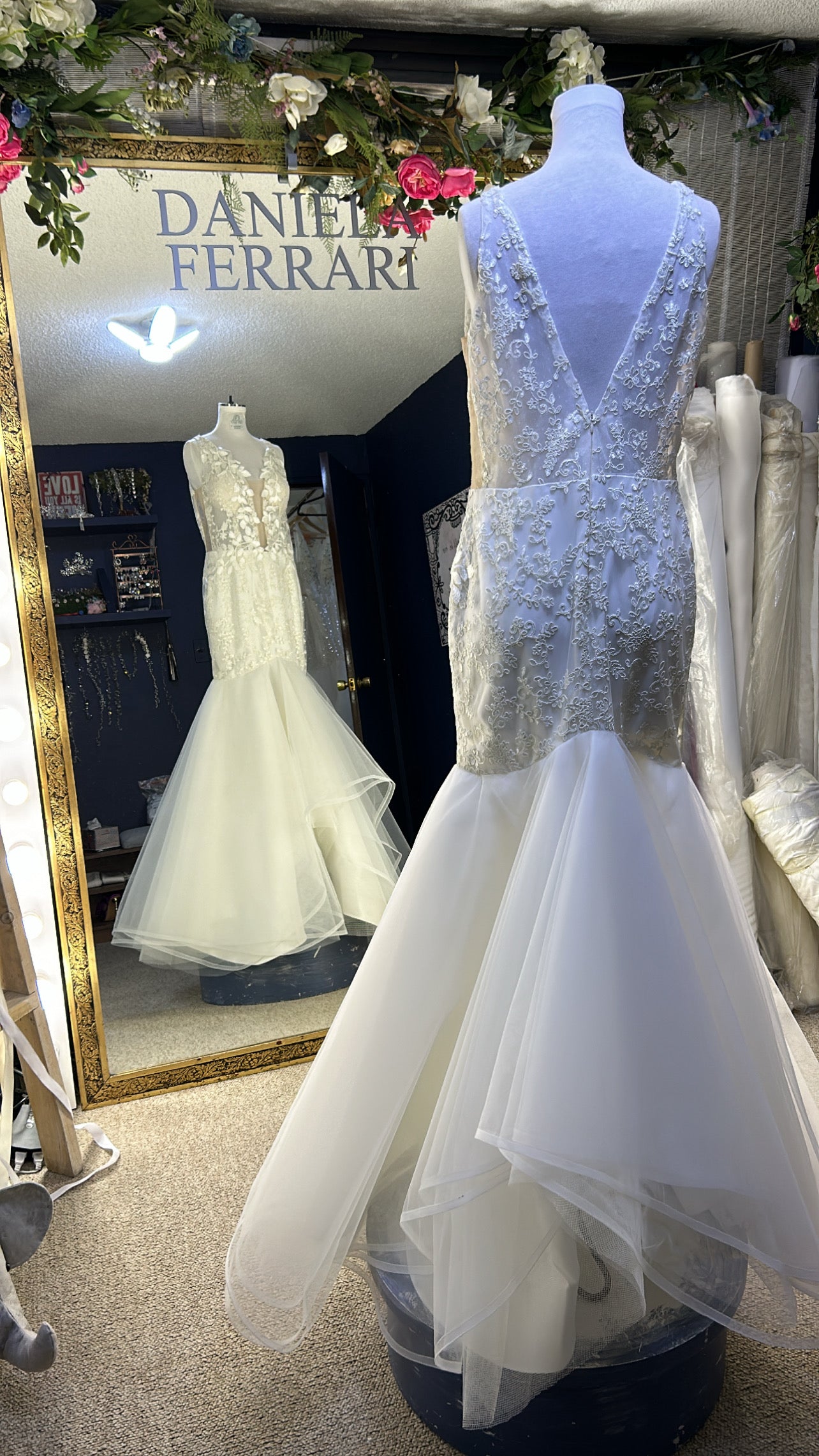 Cammellia vestido de novia