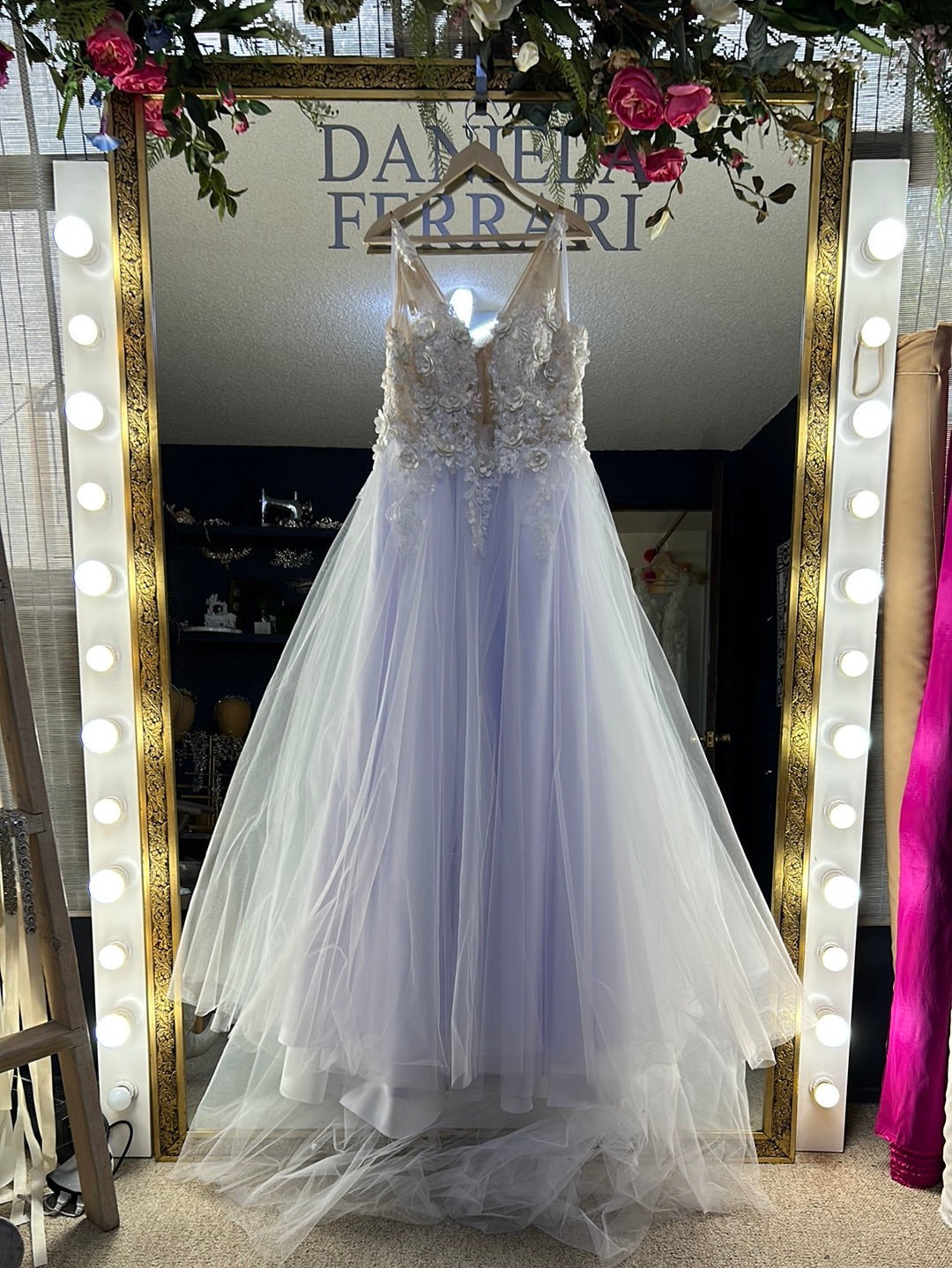 Joaquina vestido de novia