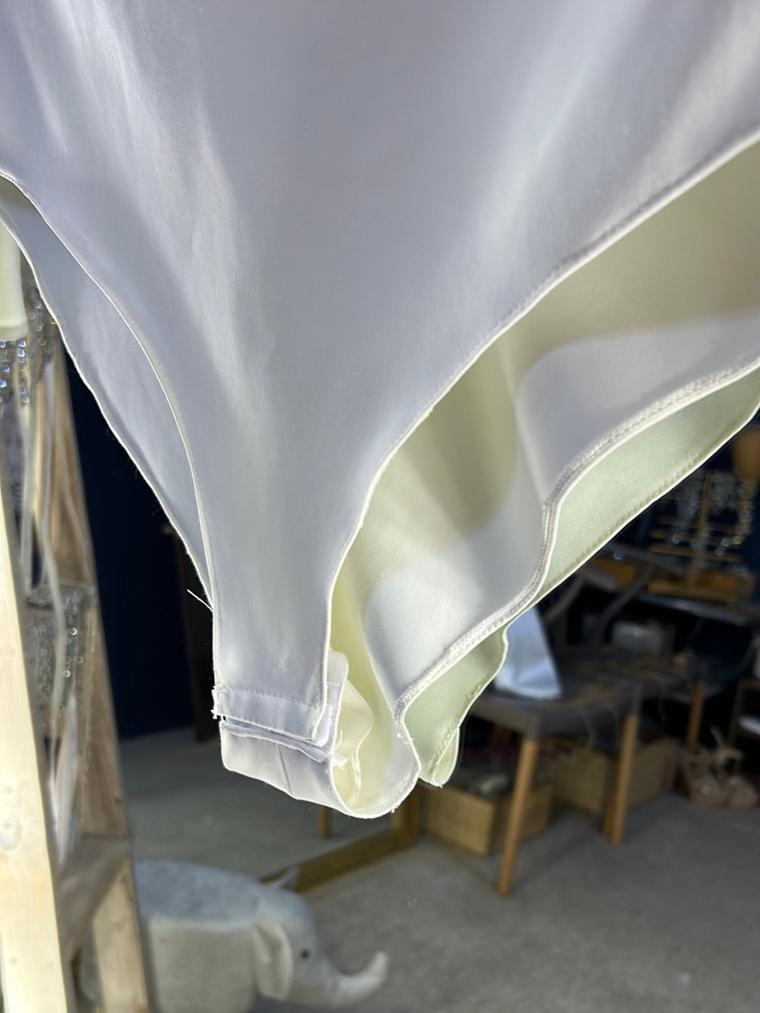 Body crossi crepé seda