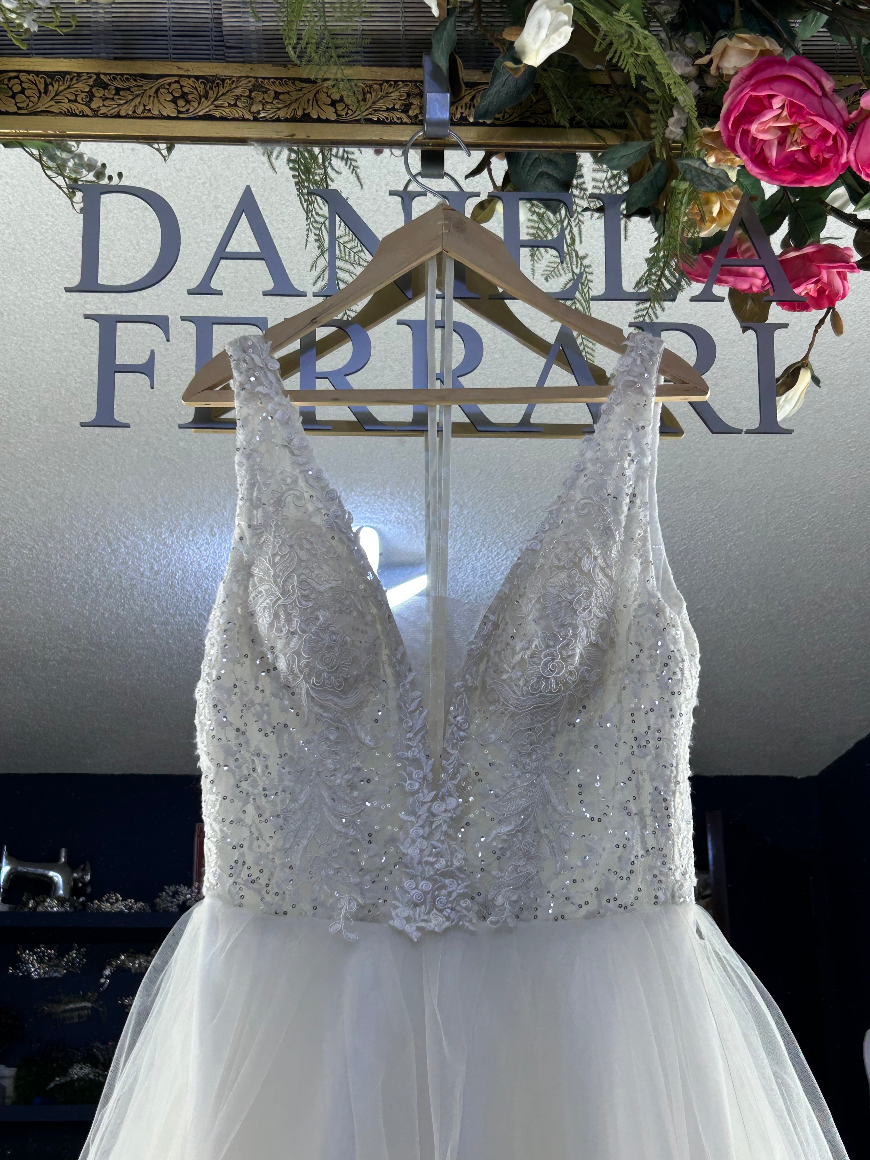 Reid vestido de novia