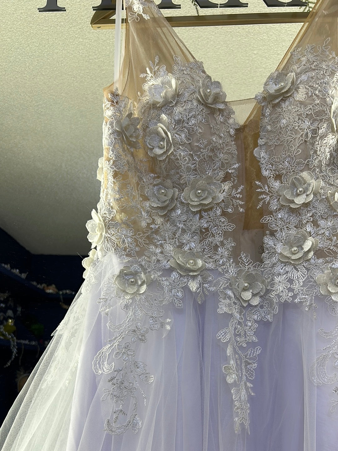 Joaquina vestido de novia