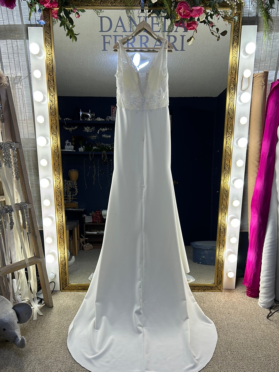 Finn vestido de novia