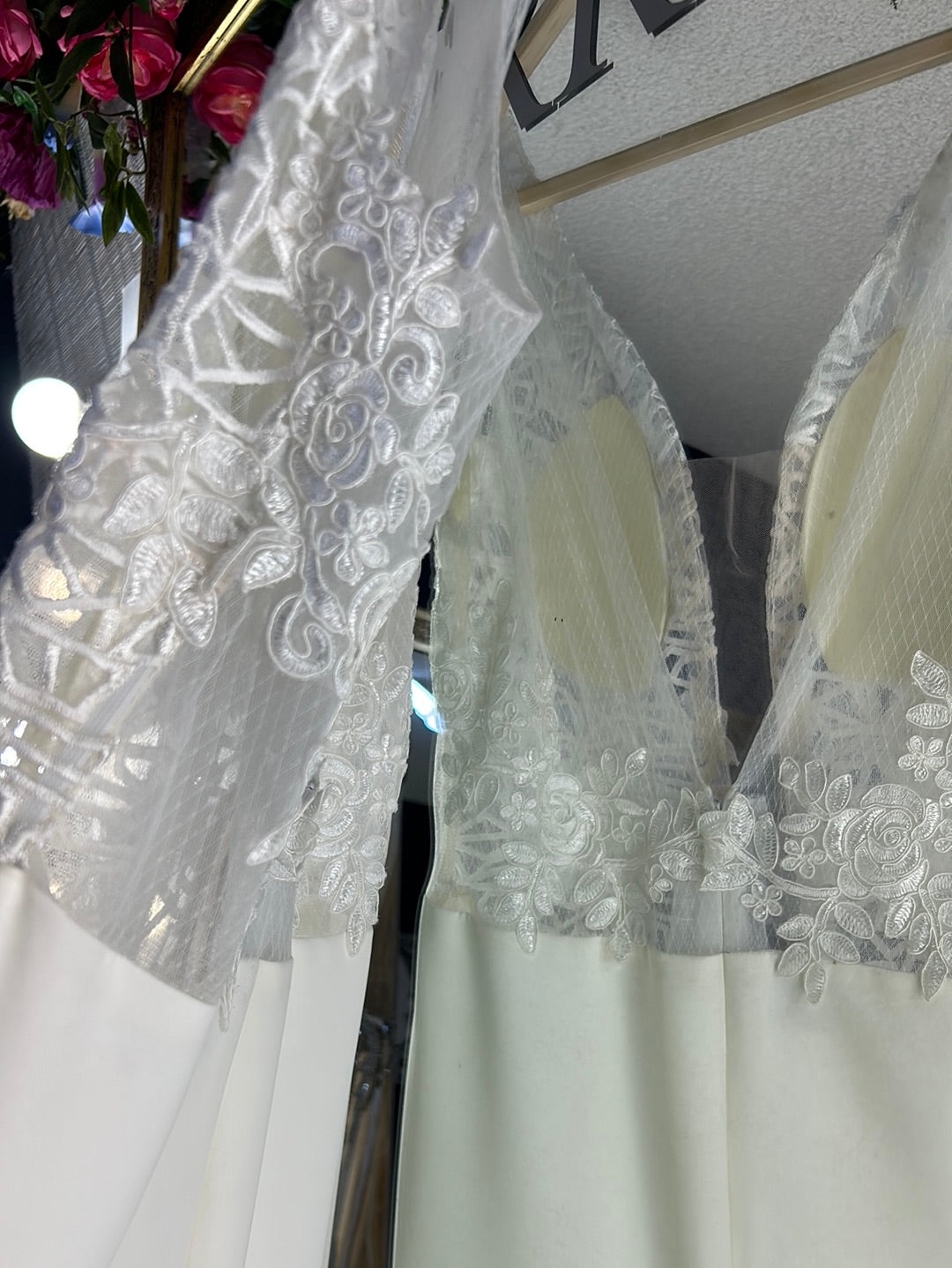 Finn vestido de novia