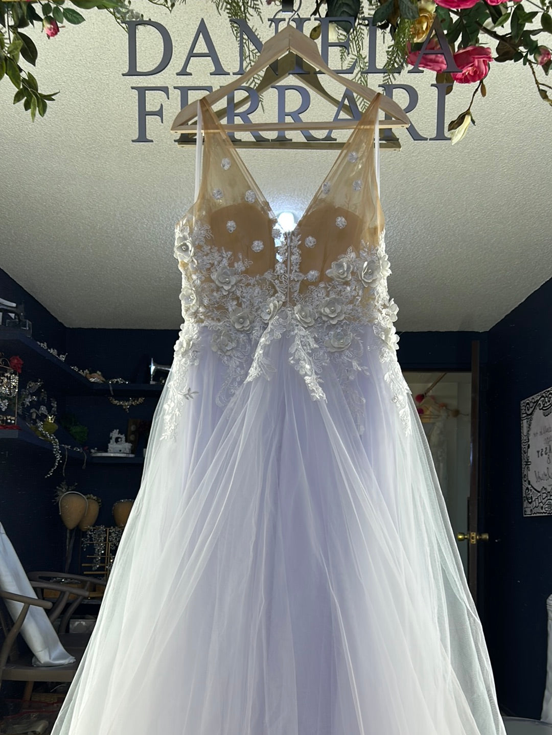 Joaquina vestido de novia