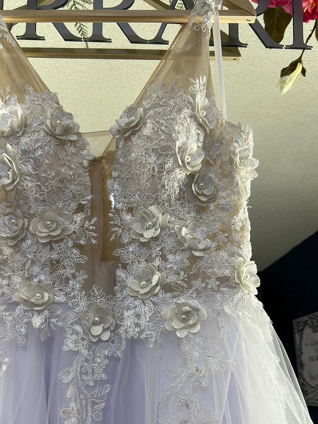 Joaquina vestido de novia