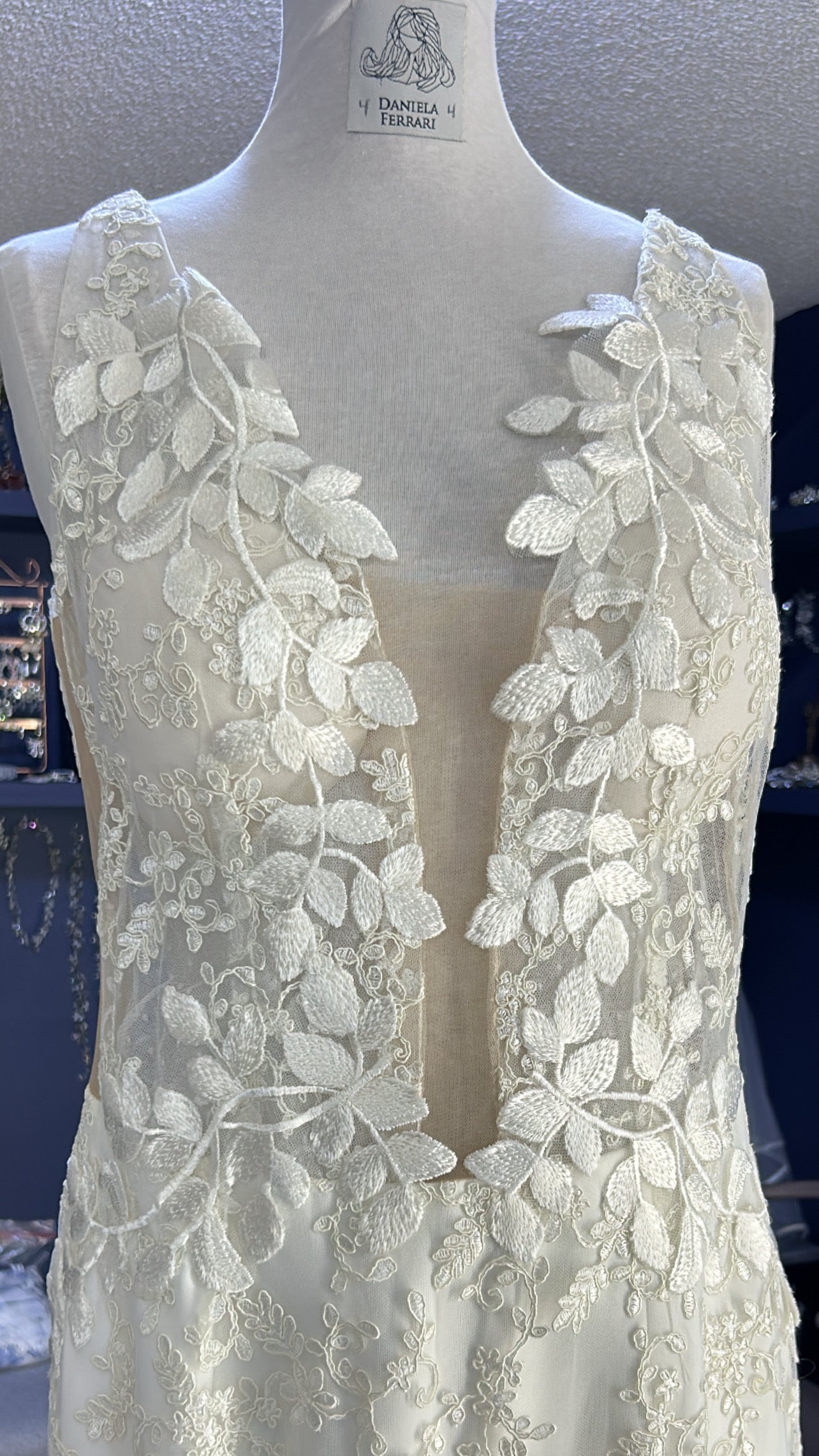 Cammellia vestido de novia