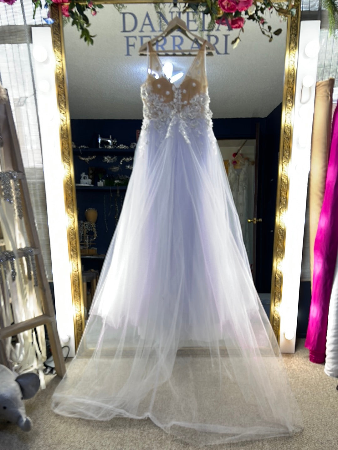 Joaquina vestido de novia