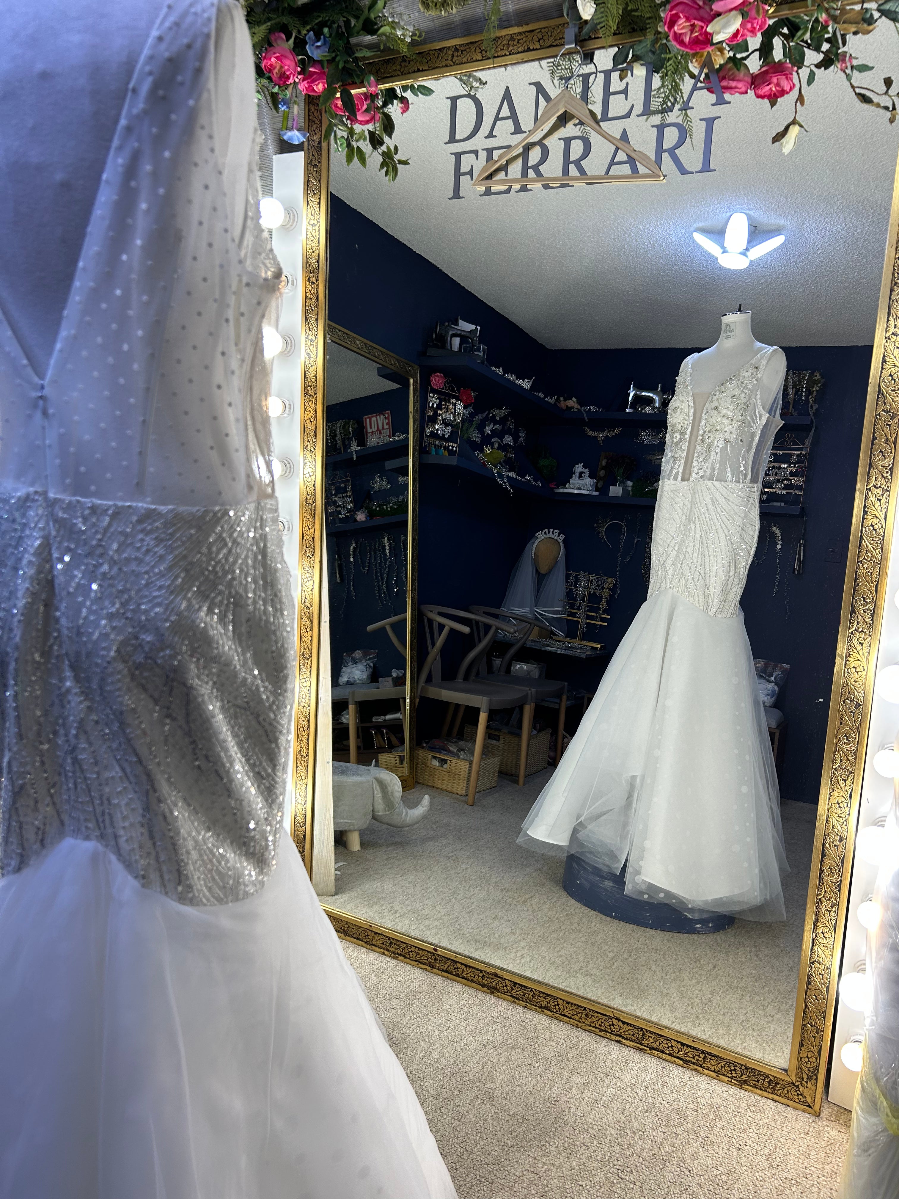 Cammellia vestido de novia