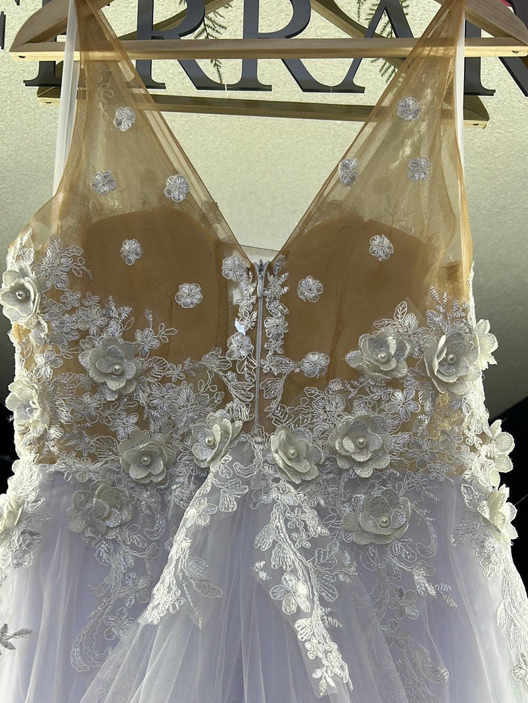 Joaquina vestido de novia