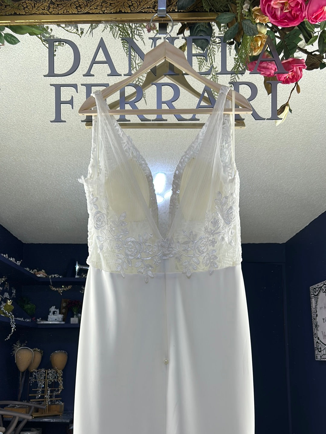 Finn vestido de novia