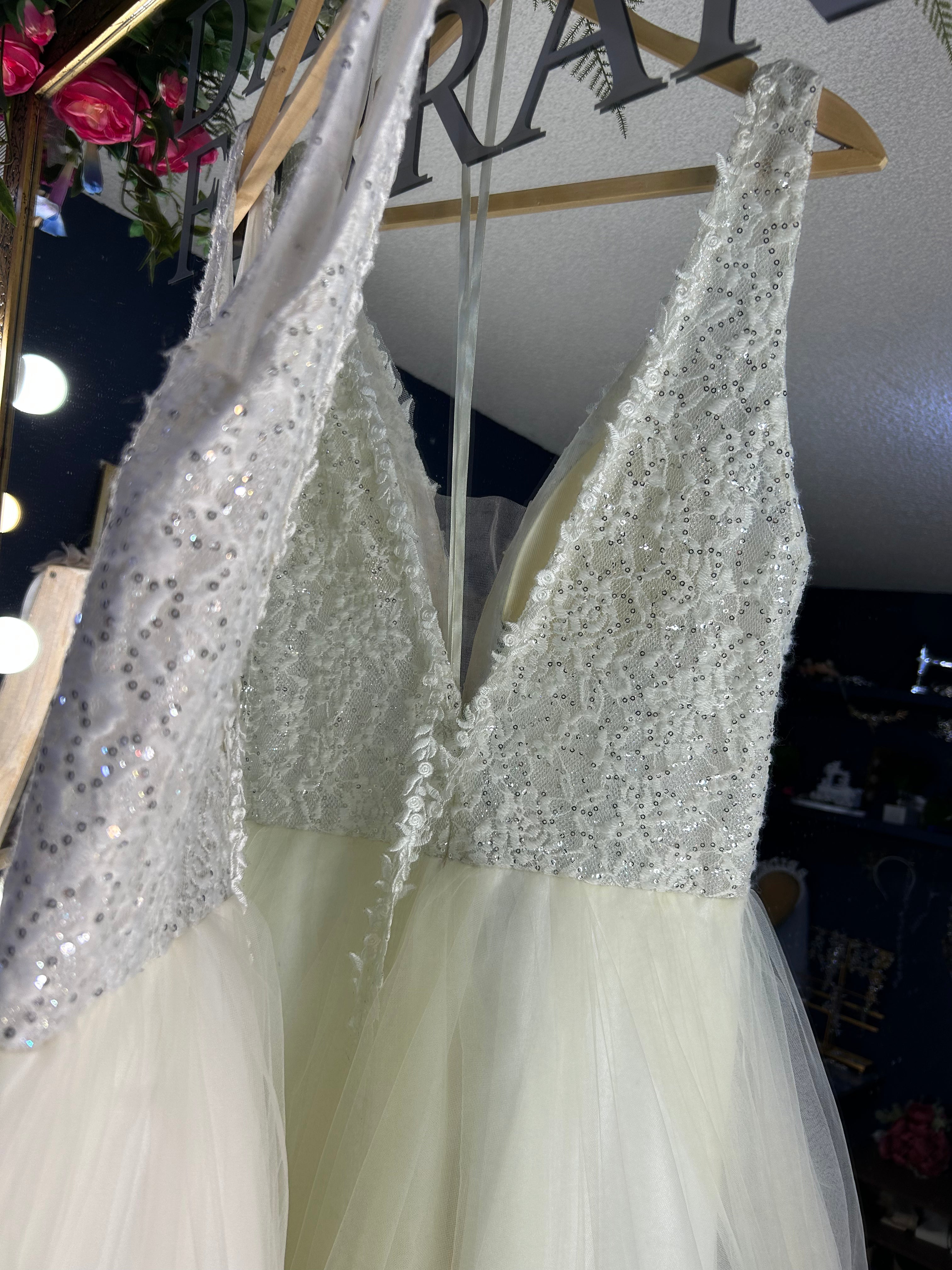 Reid vestido de novia