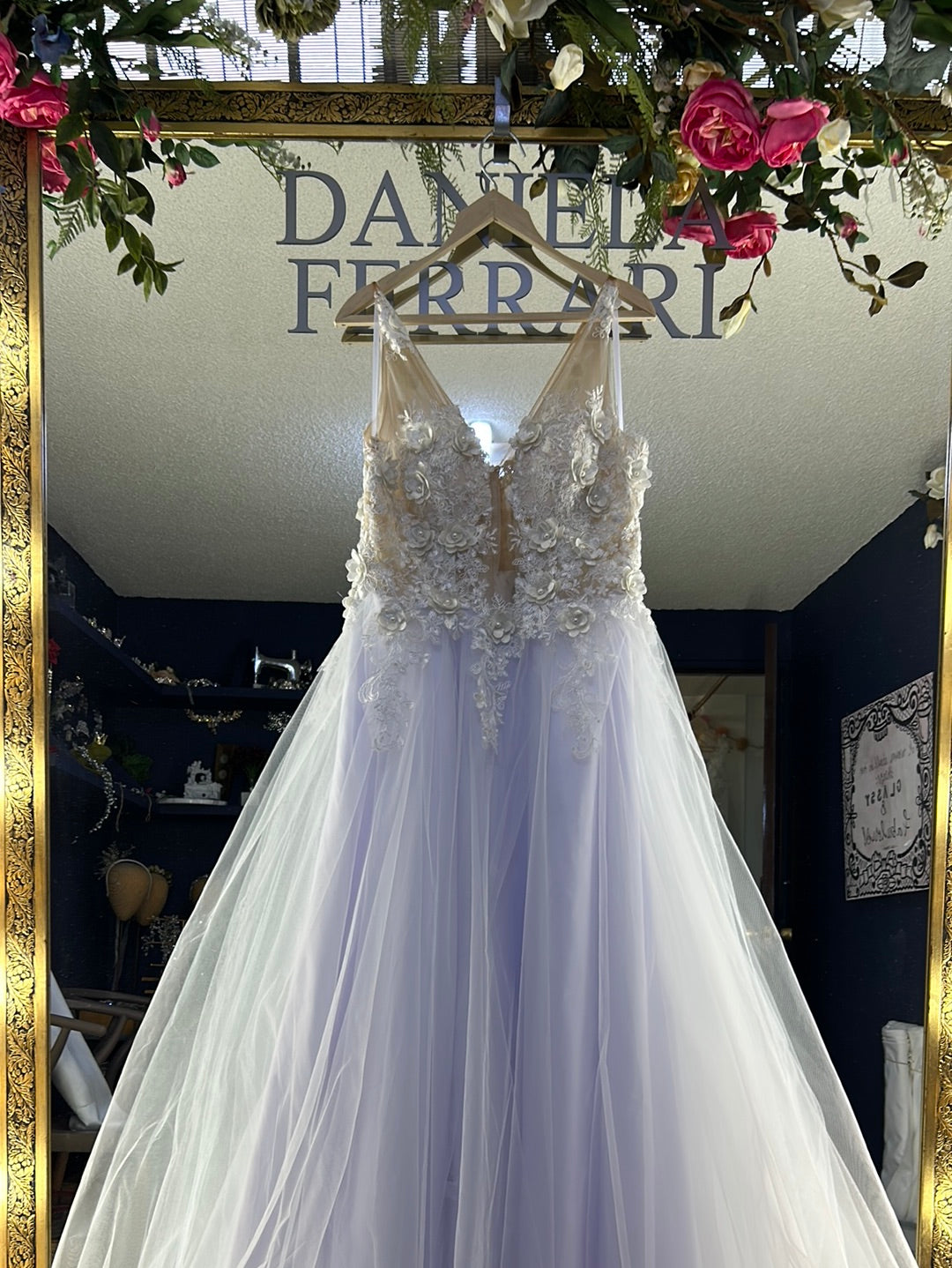 Joaquina vestido de novia