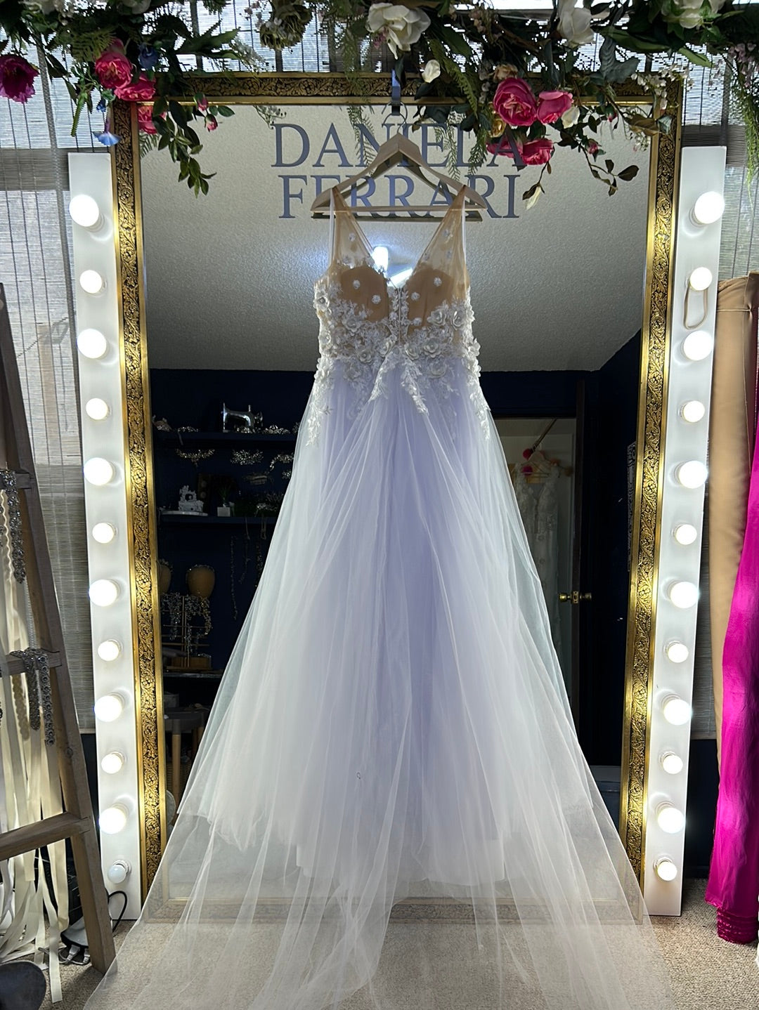 Joaquina vestido de novia