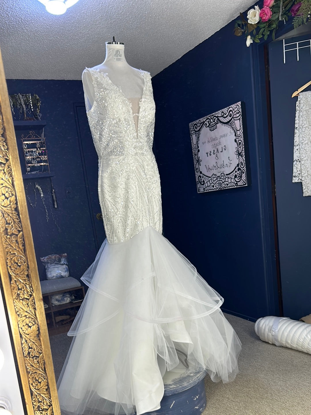 Dominik vestido de novia