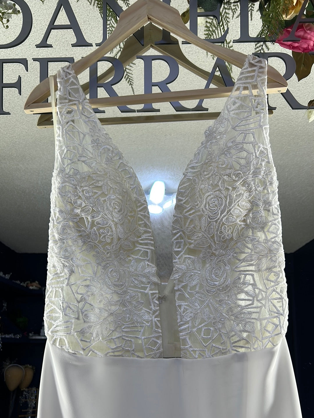 Finn vestido de novia