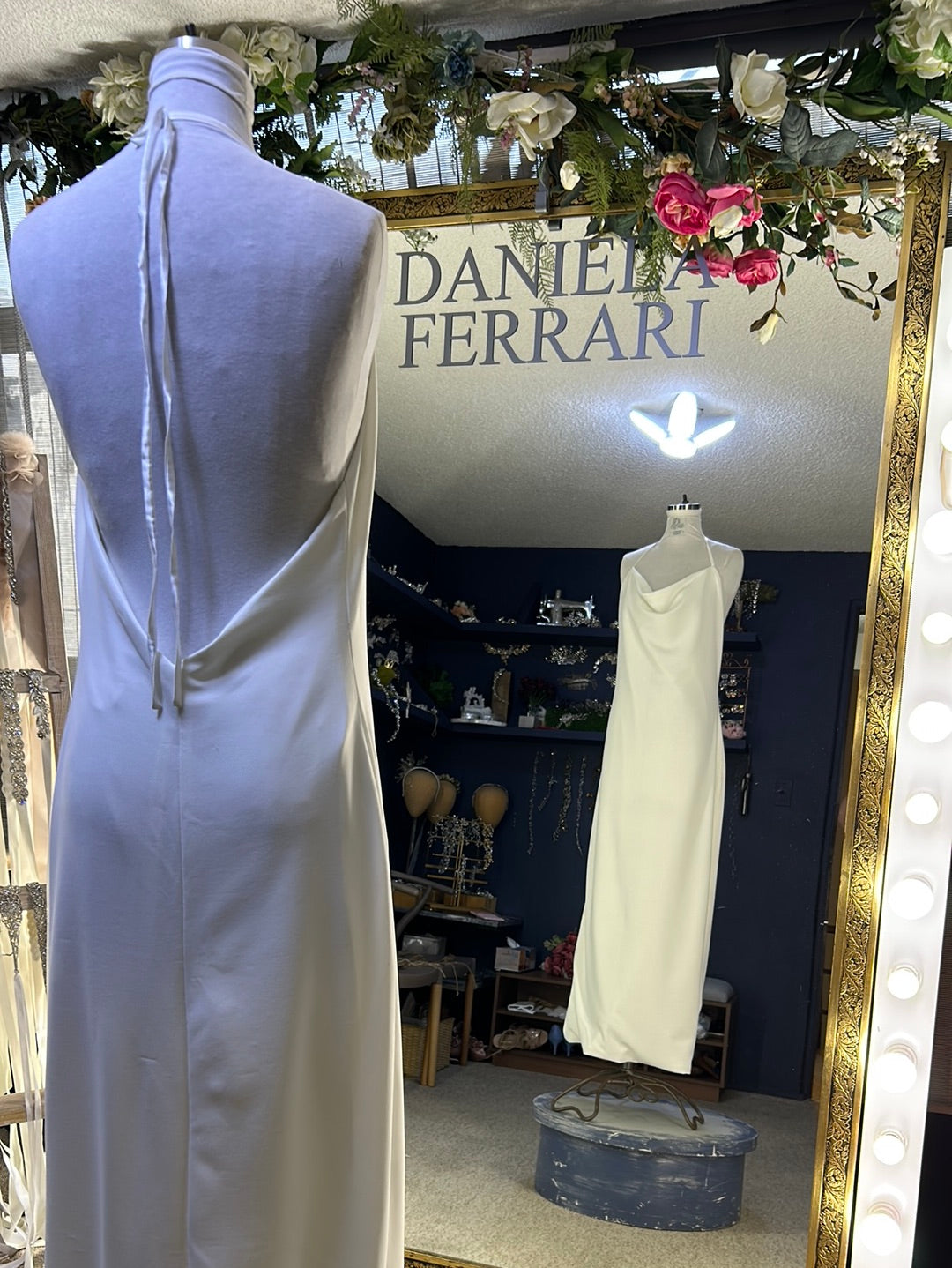 Mathew vestido de novia civil