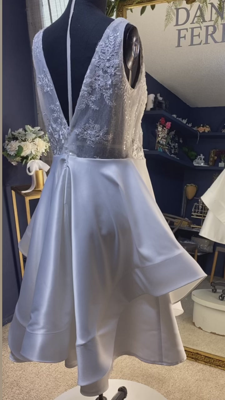 Naruana vestido de novia CORTO