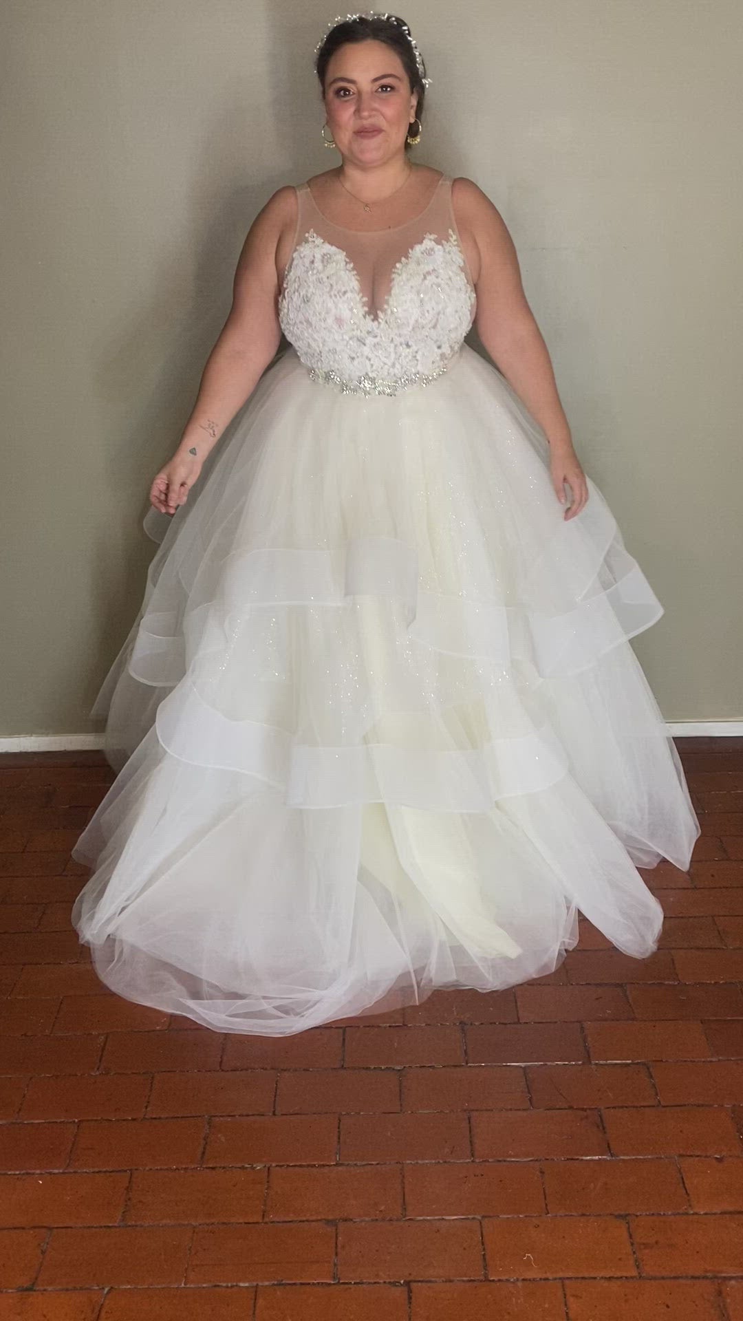 Alica vestido de novia CURVY SOLD