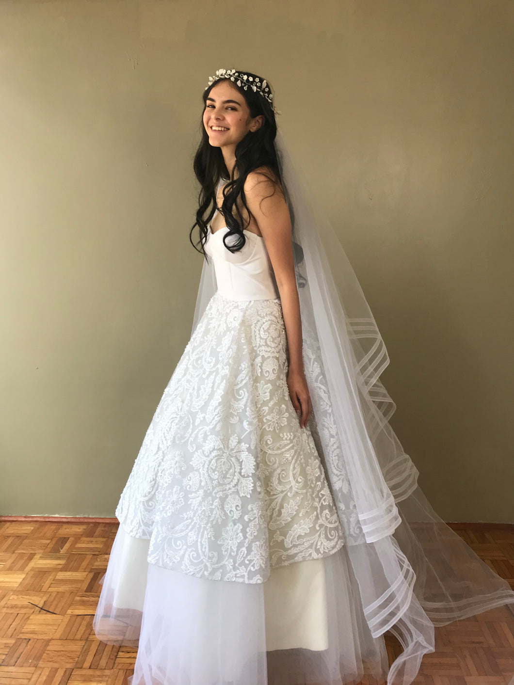 Carmina vestido de novia.SOLD