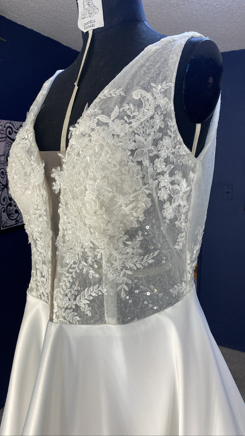 Naruana vestido de novia CORTO