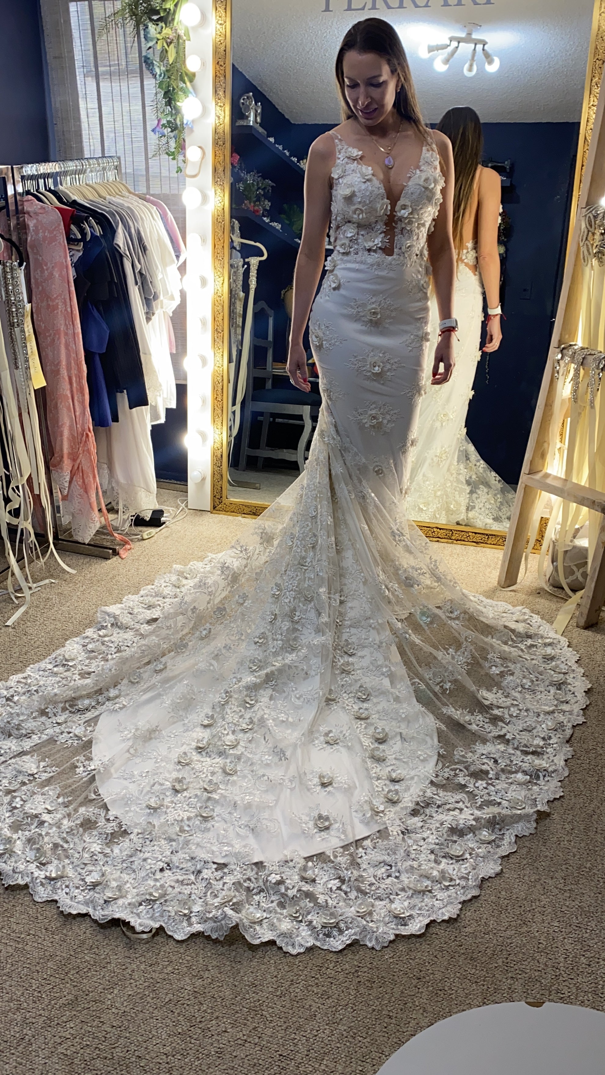 Claudia vestido de novia