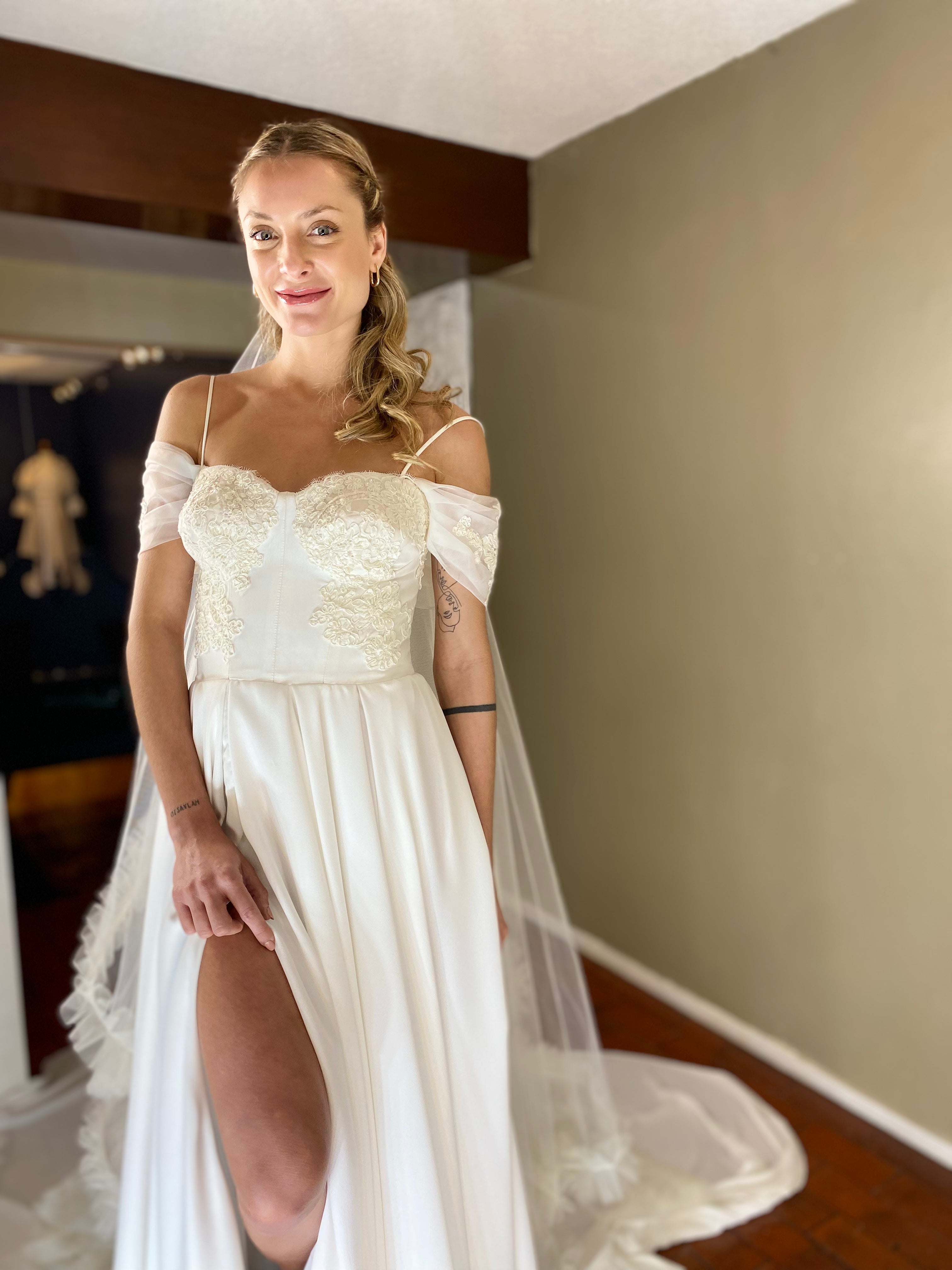 Cora vestido de novia