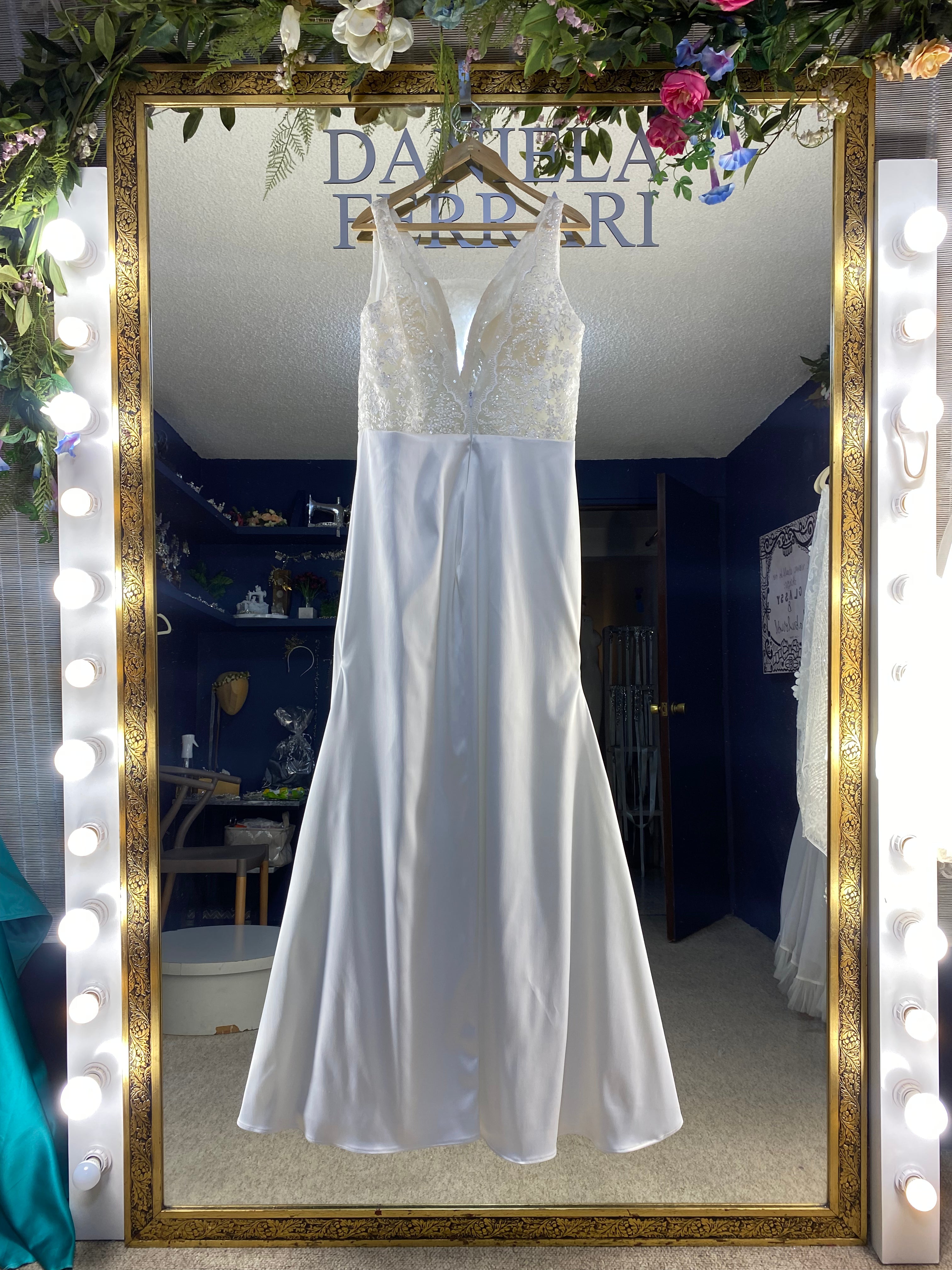 Linda vestido de novia