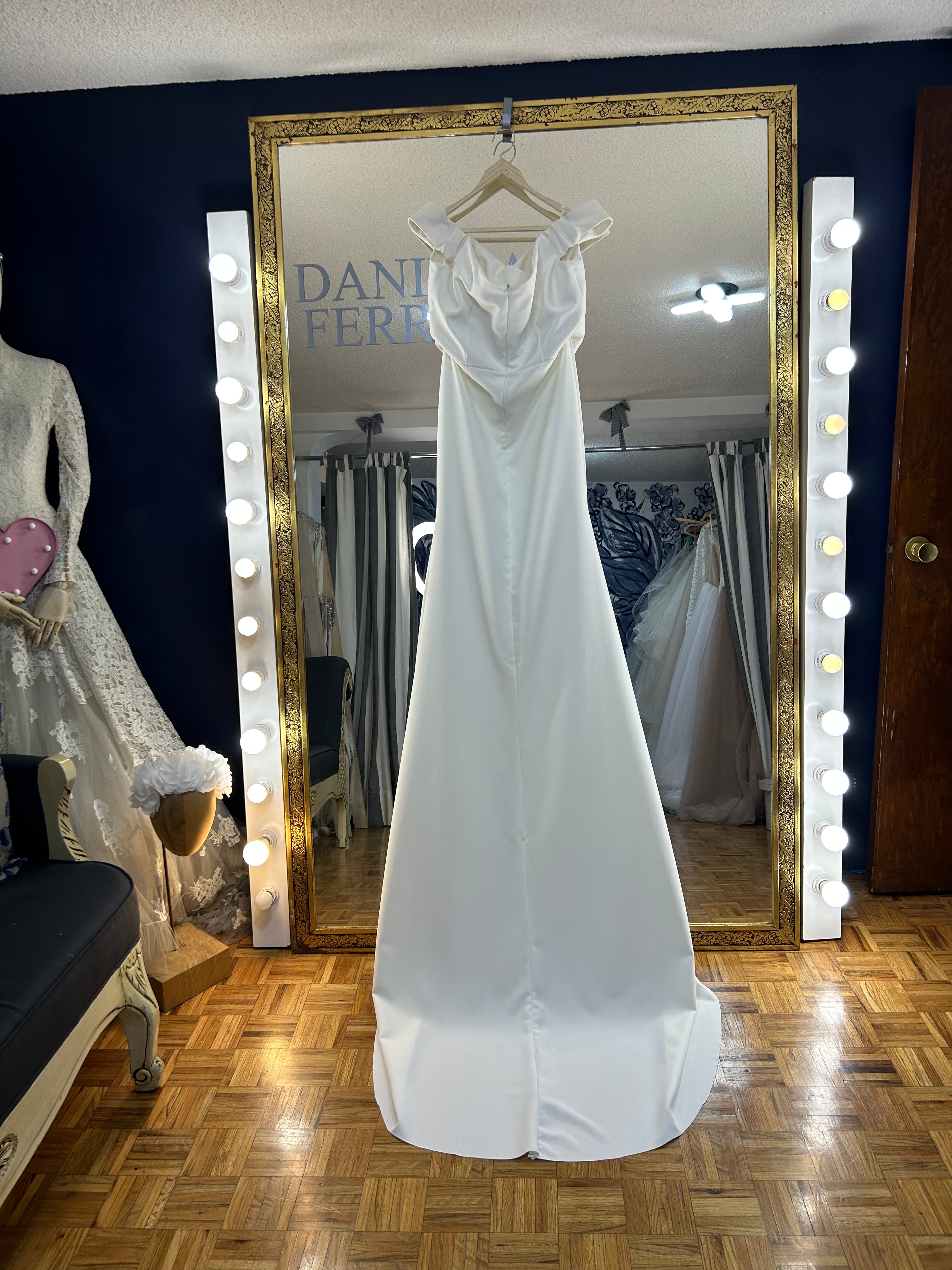 Georgina vestido de novia