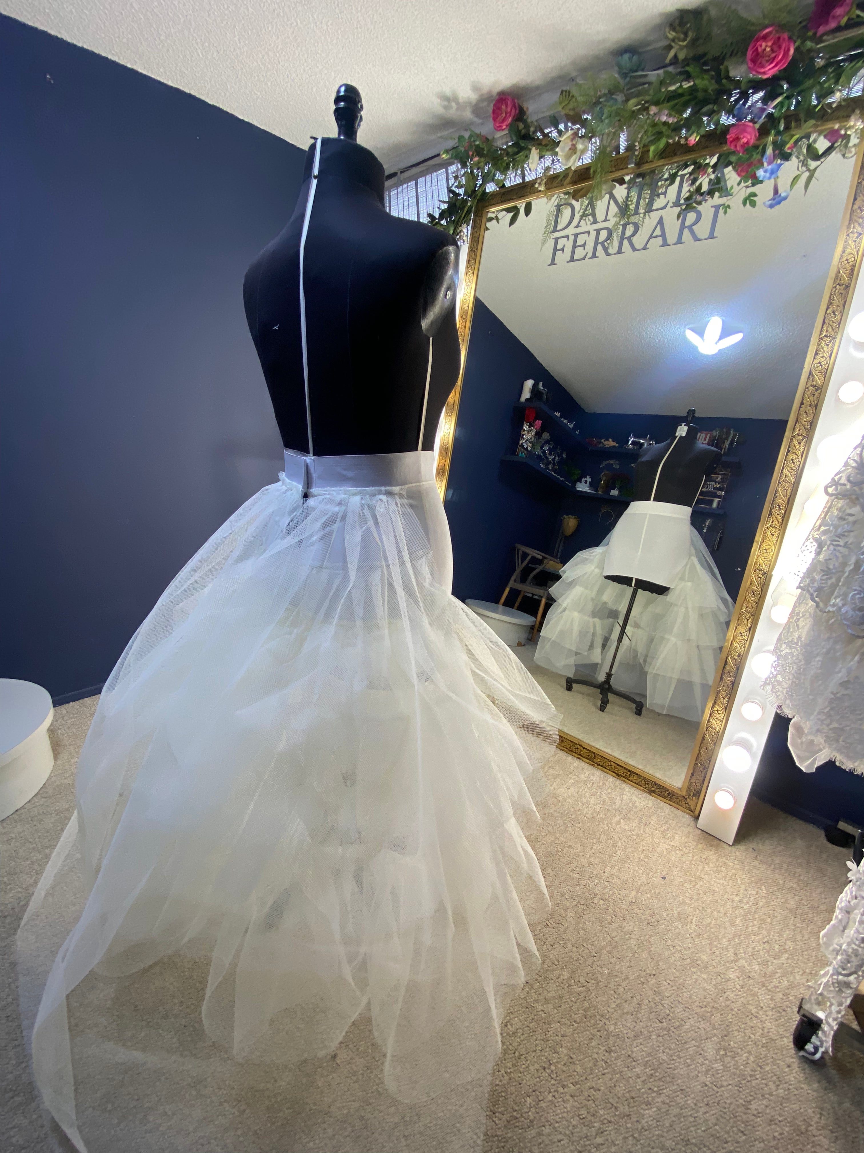 Miriñaque ( crinolina trasera )