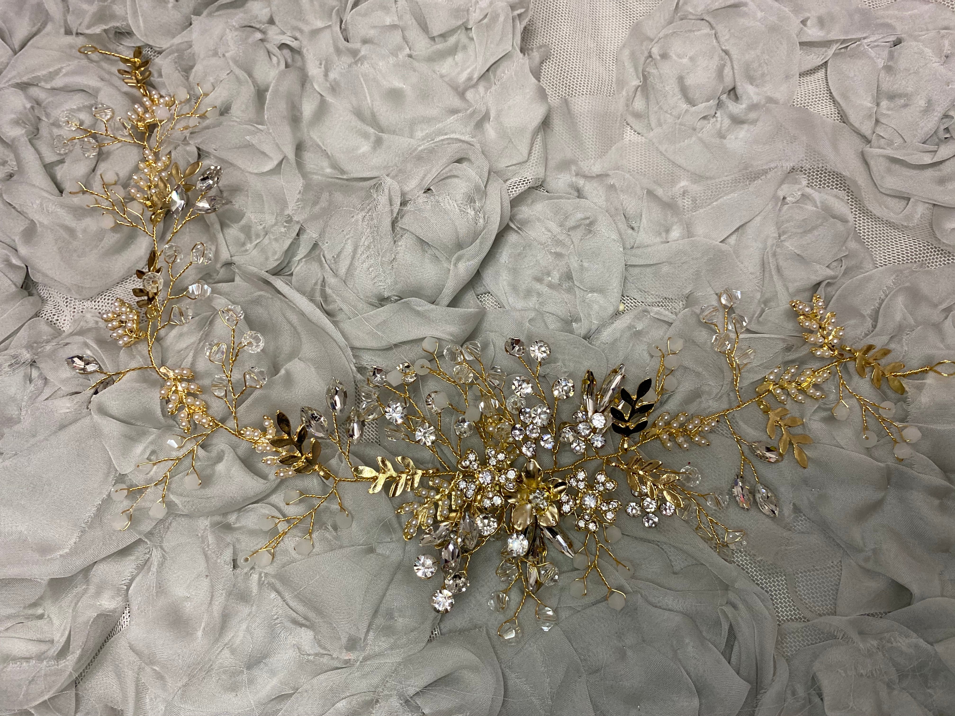 Halo hiedras doradas perlitas Nila