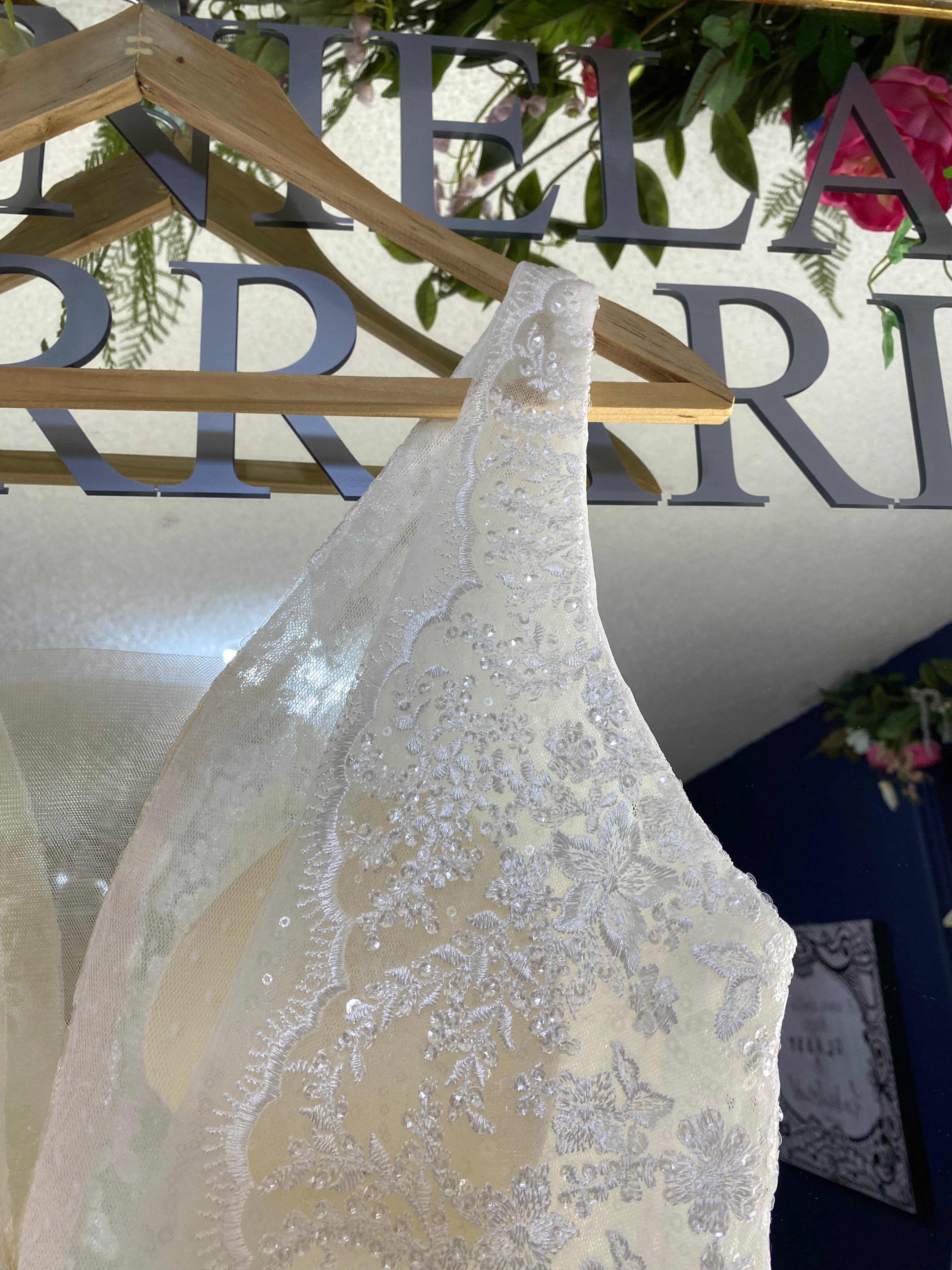 Linda vestido de novia