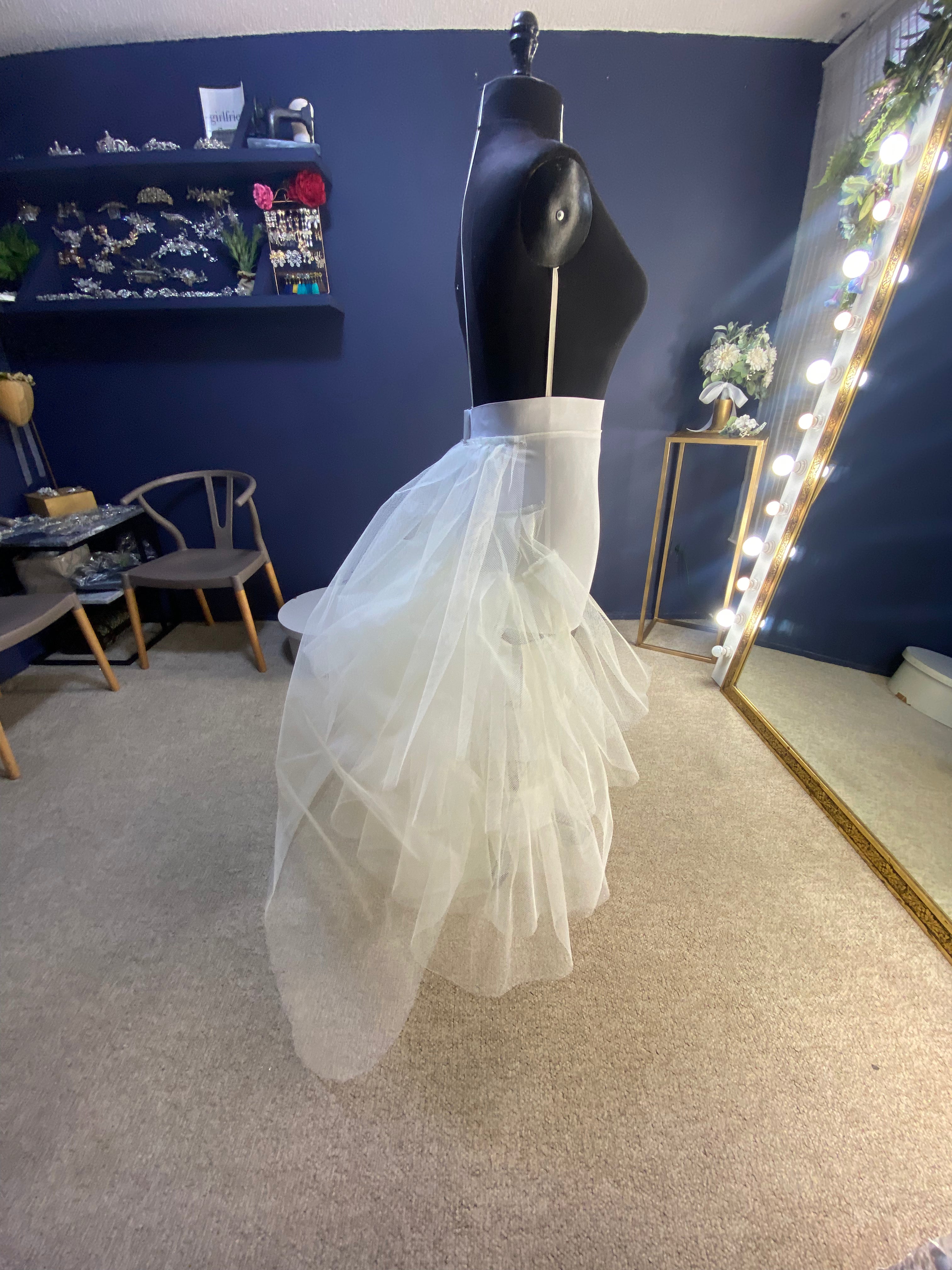 Miriñaque ( crinolina trasera )