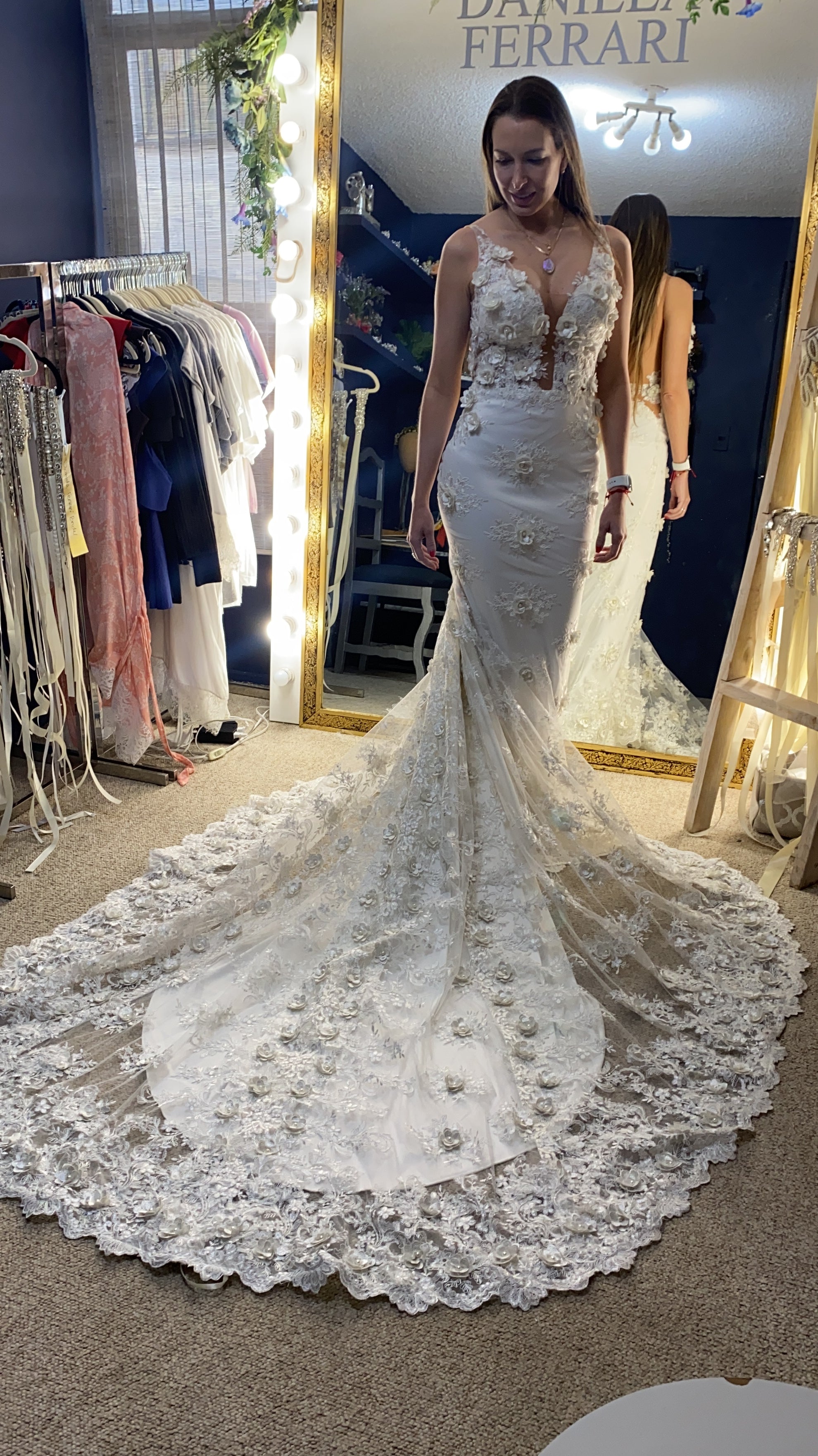 Claudia vestido de novia