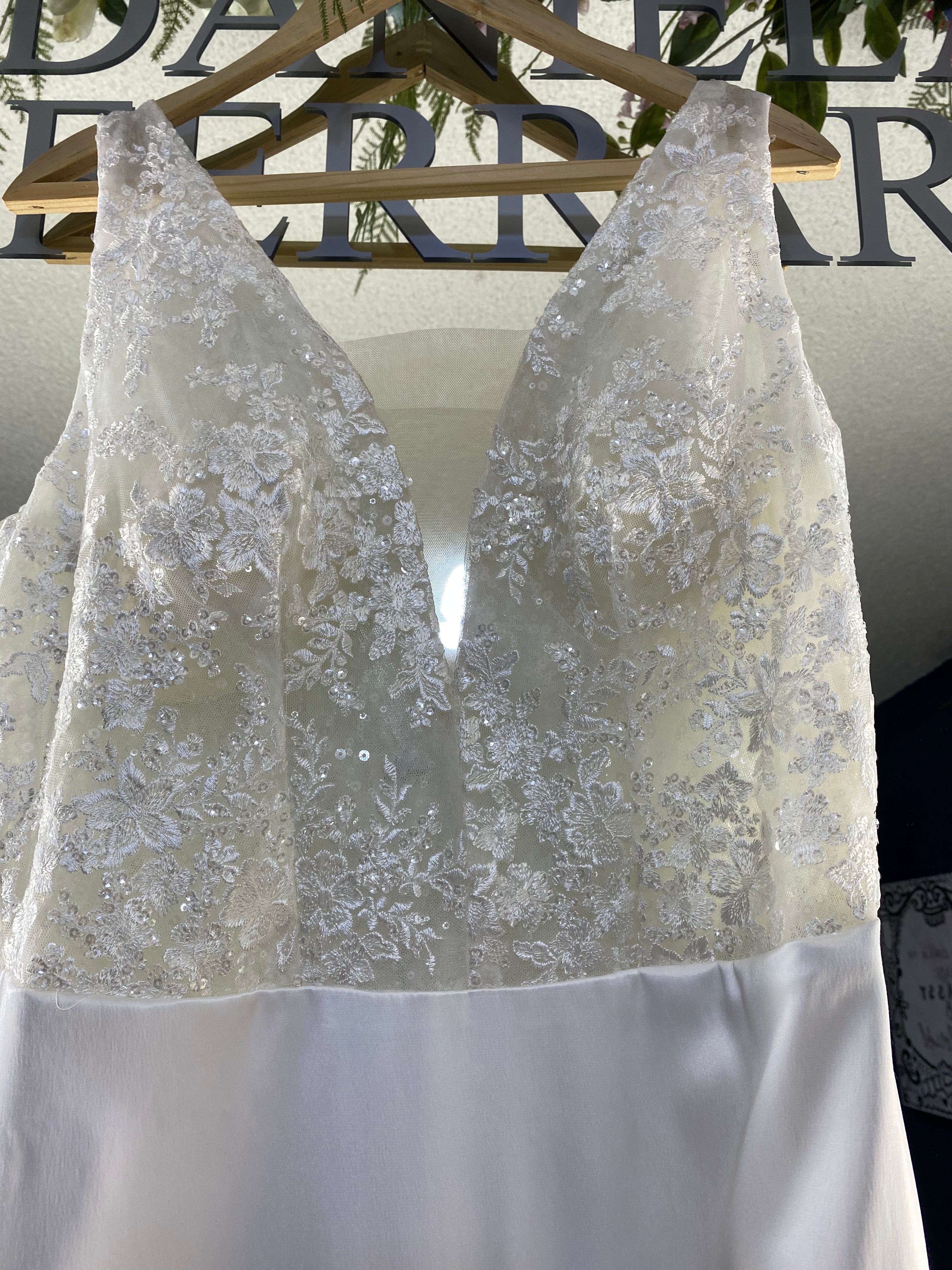 Linda vestido de novia