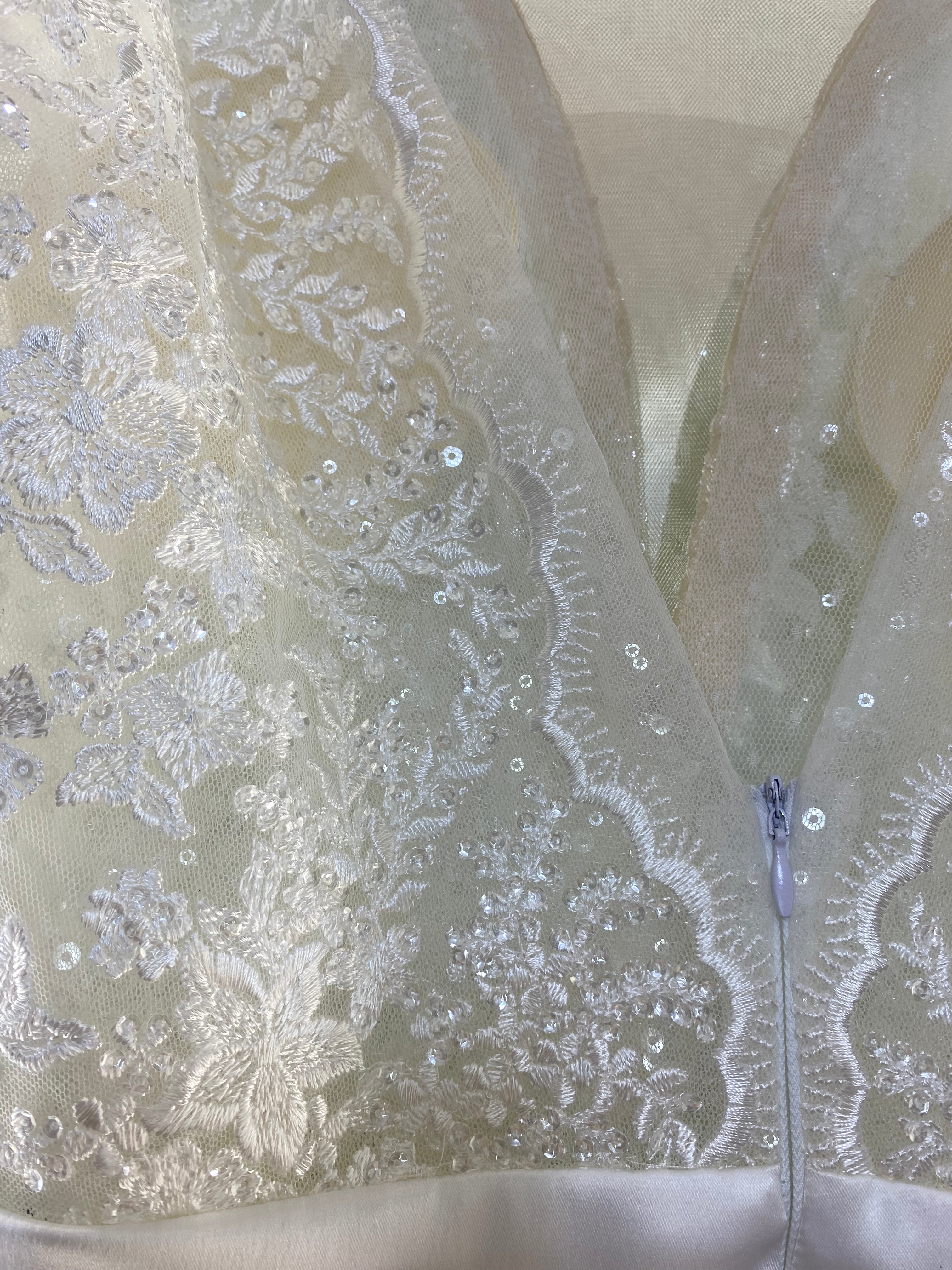 Linda vestido de novia